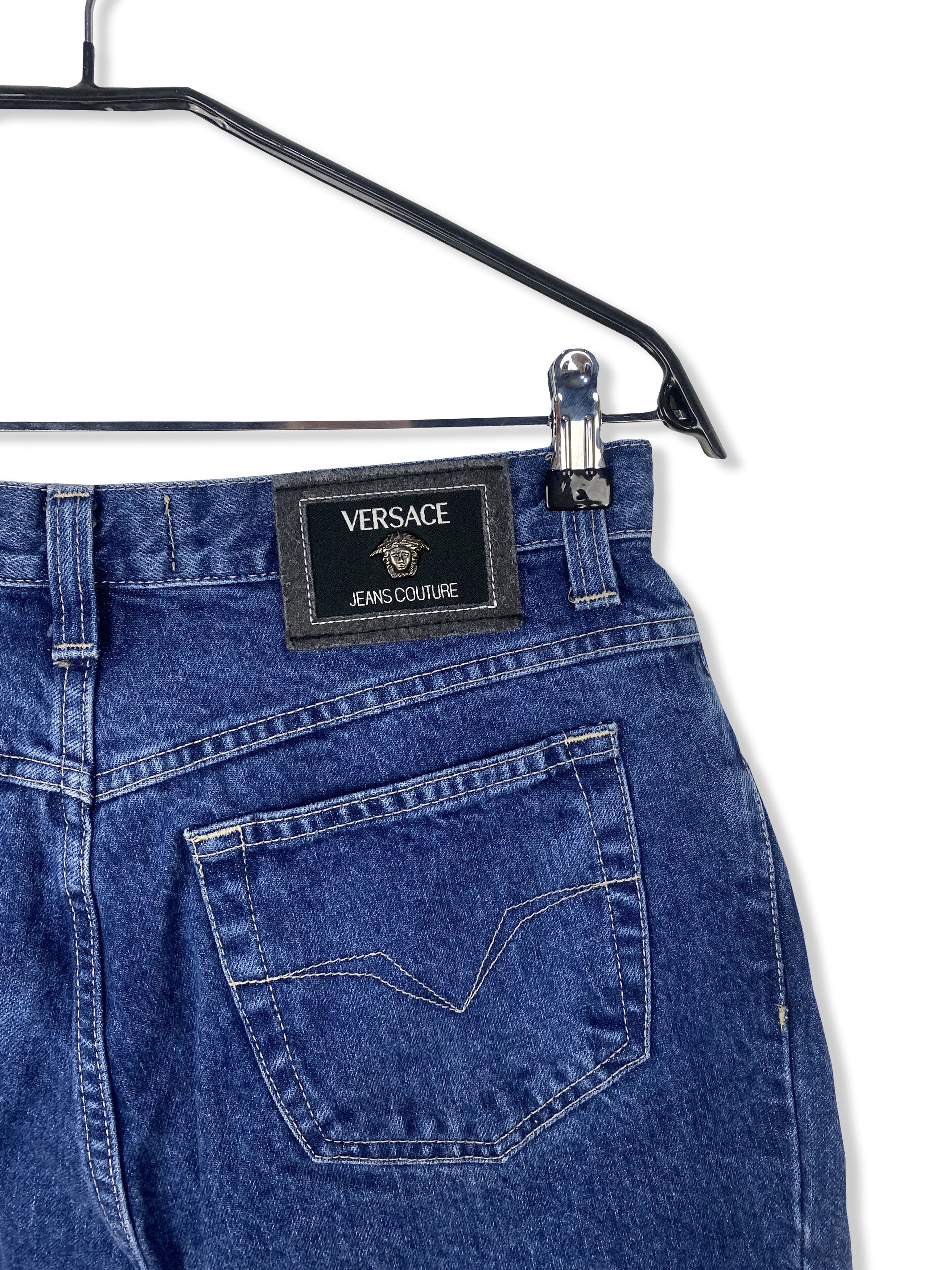 Versace 90s Vintage VERACE Y2k Denim Jeans M416 Size US 30 / EU 46 - 13 Thumbnail