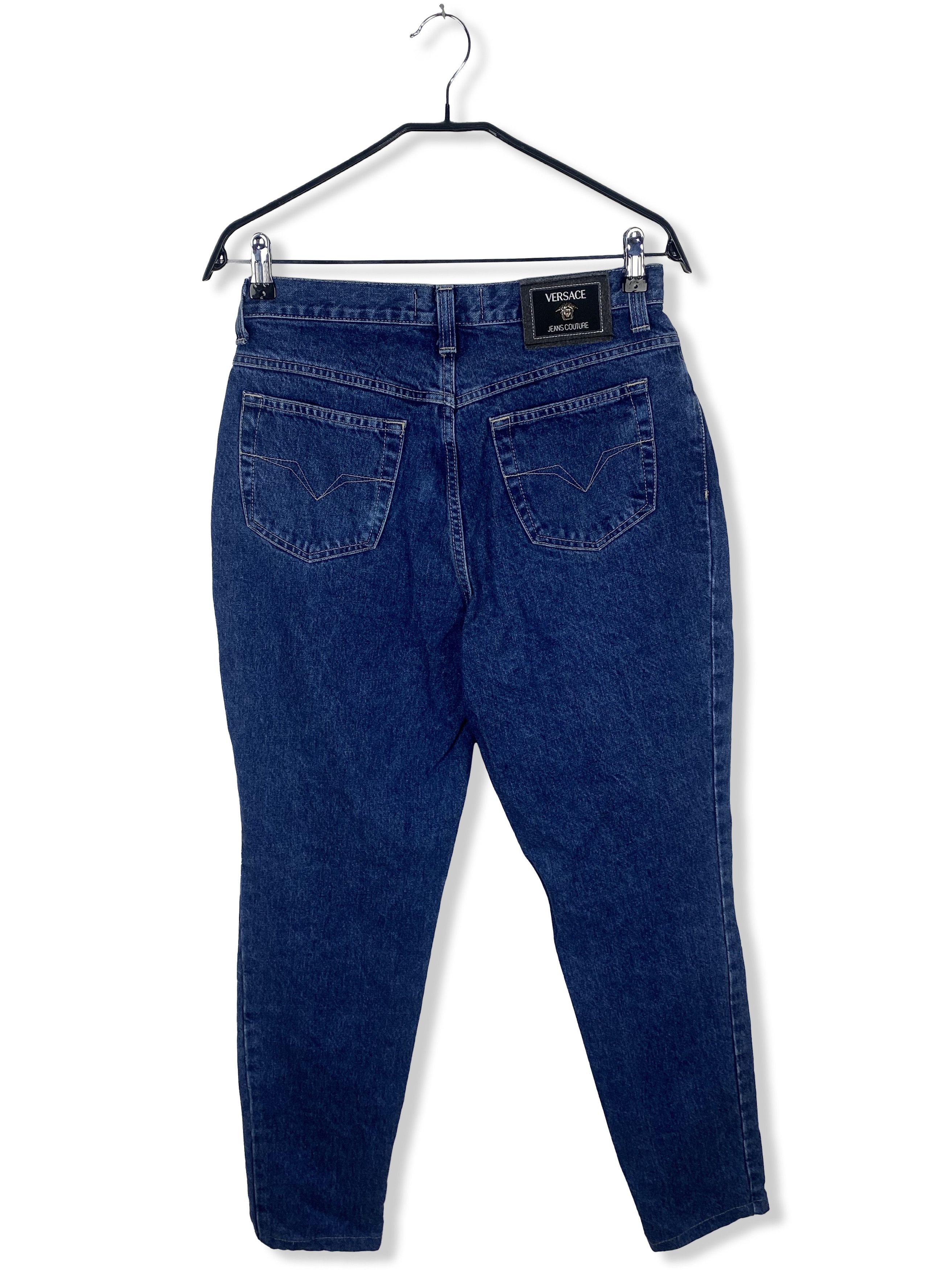 Versace 90s Vintage VERACE Y2k Denim Jeans M416 Size US 30 / EU 46 - 1 Thumbnail