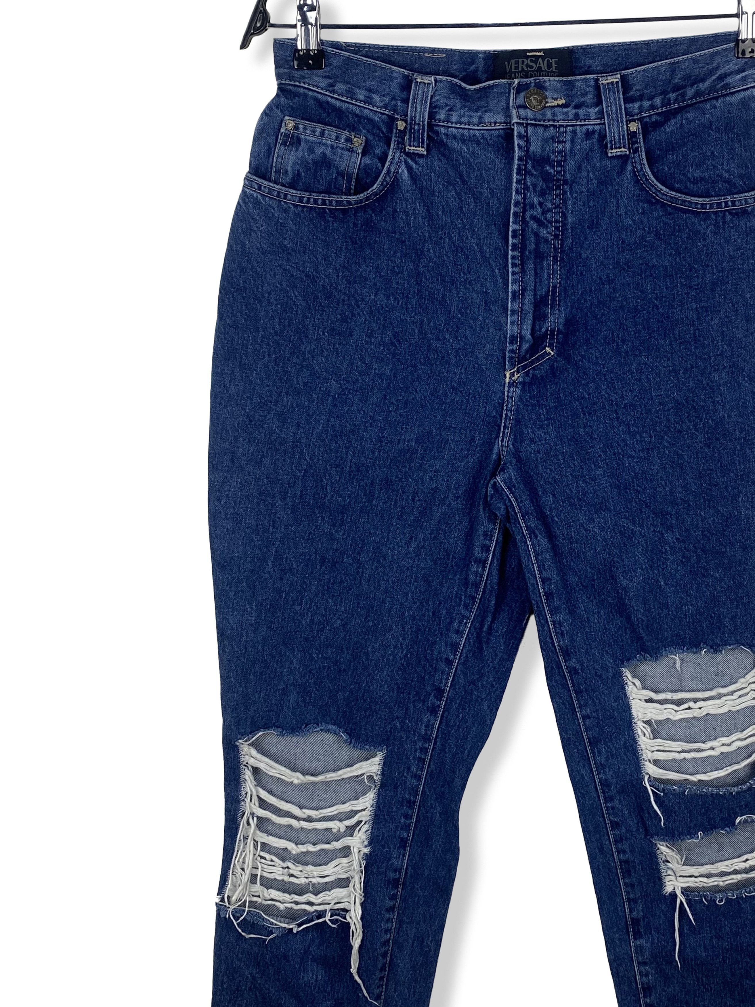Versace 90s Vintage VERACE Y2k Denim Jeans M416 Size US 30 / EU 46 - 4 Thumbnail