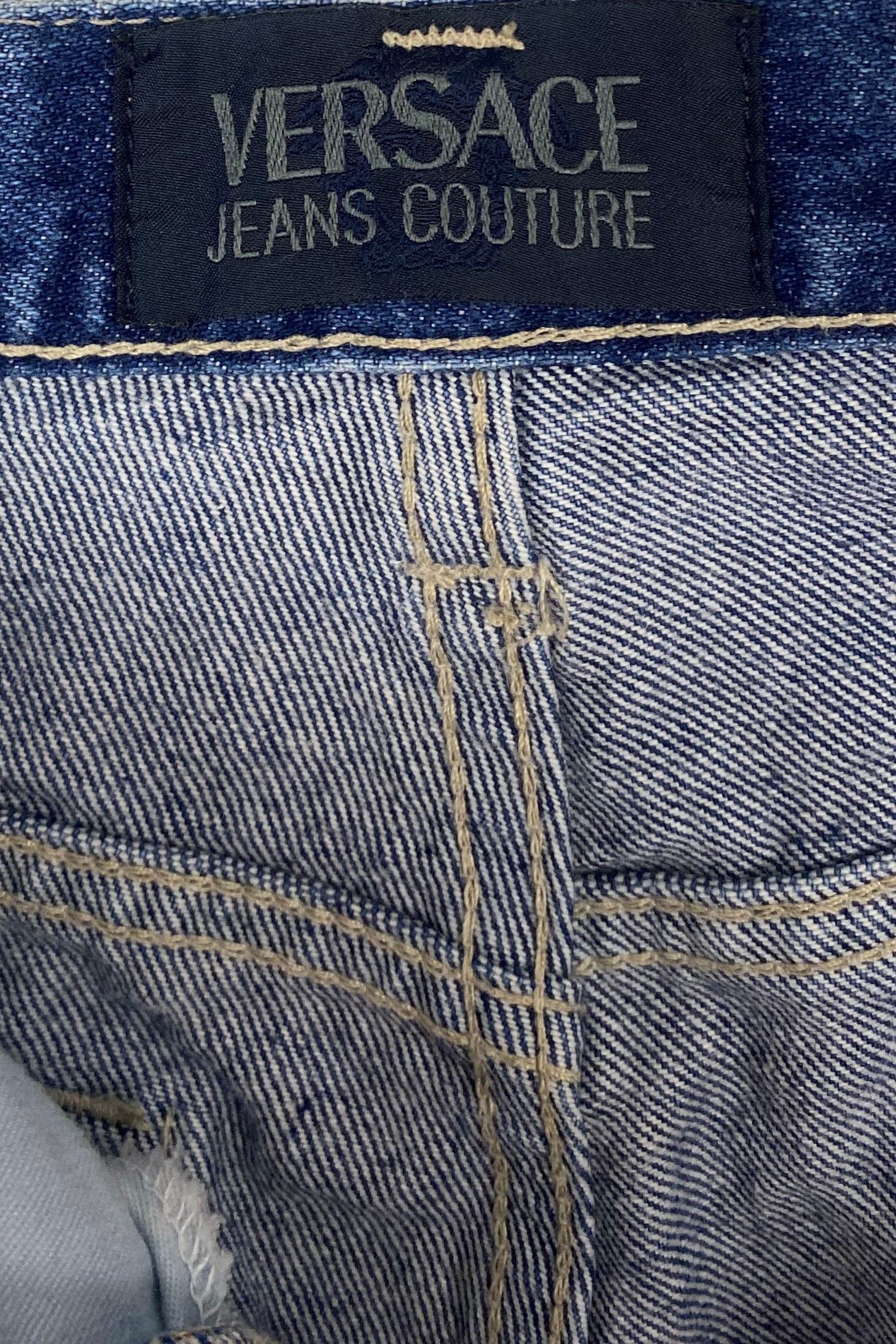 Versace 90s Vintage VERACE Y2k Denim Jeans M416 Size US 30 / EU 46 - 10 Thumbnail