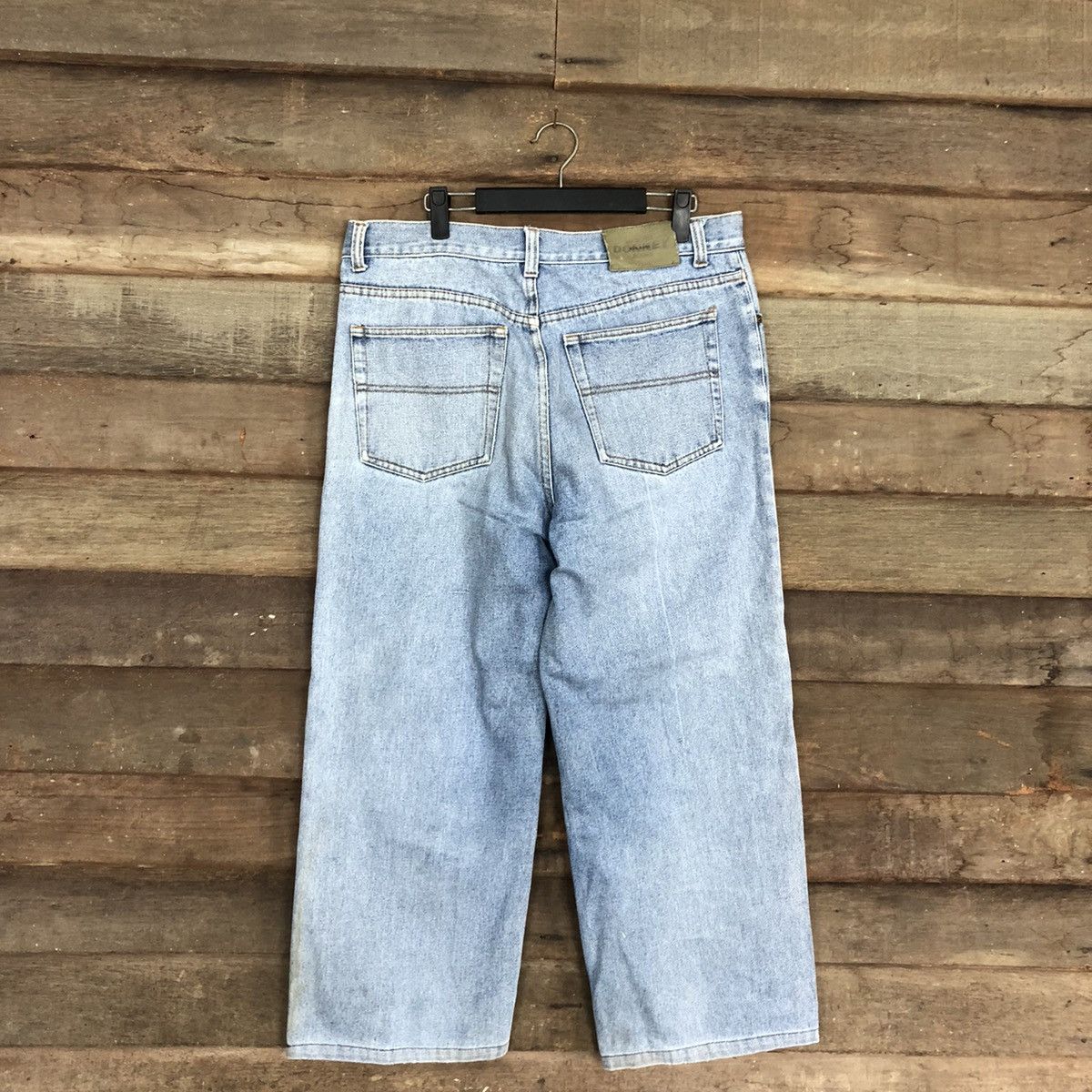 Japanese Brand Vtg Donkey Club Light Blue Denim Jeans Baggy Pants #0542 Size US 33 - 7 Thumbnail