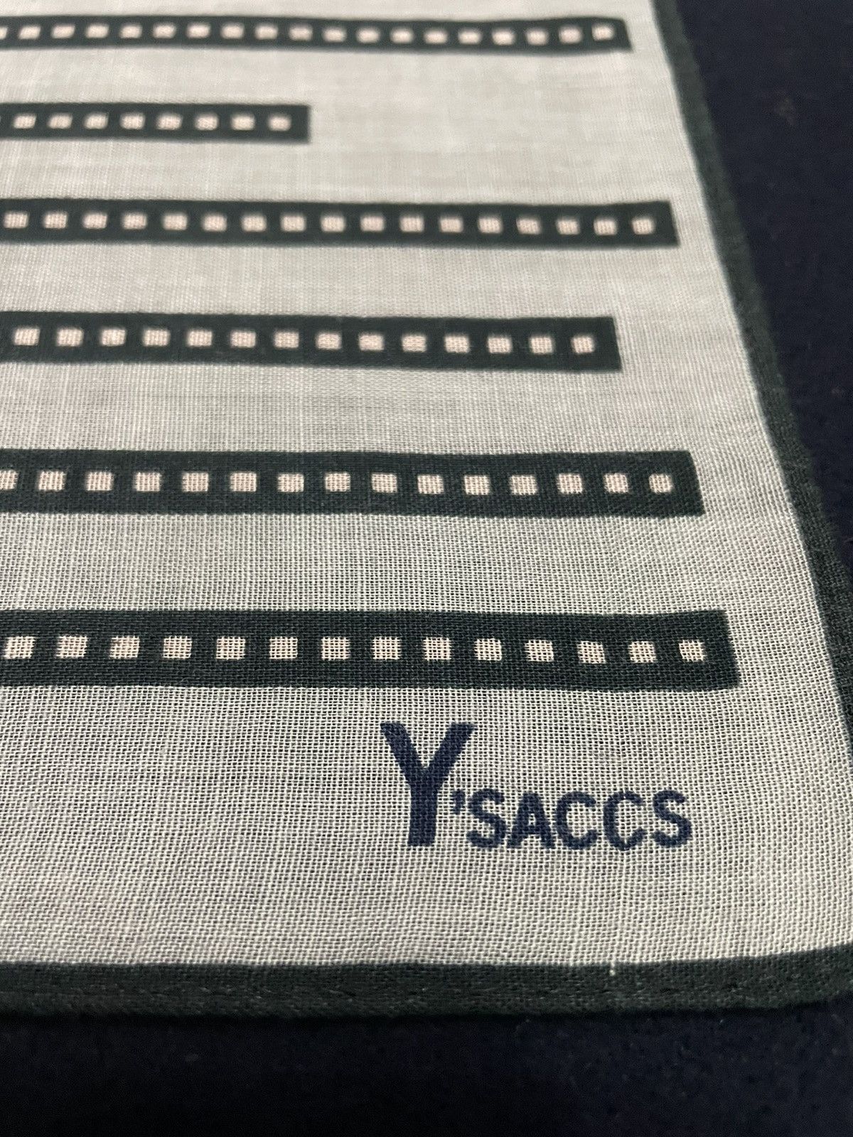 Vintage × Y's × Yohji Yamamoto Y'saccs Handkercheif / Bandana / Pocketsquare Size ONE SIZE - 3 Thumbnail