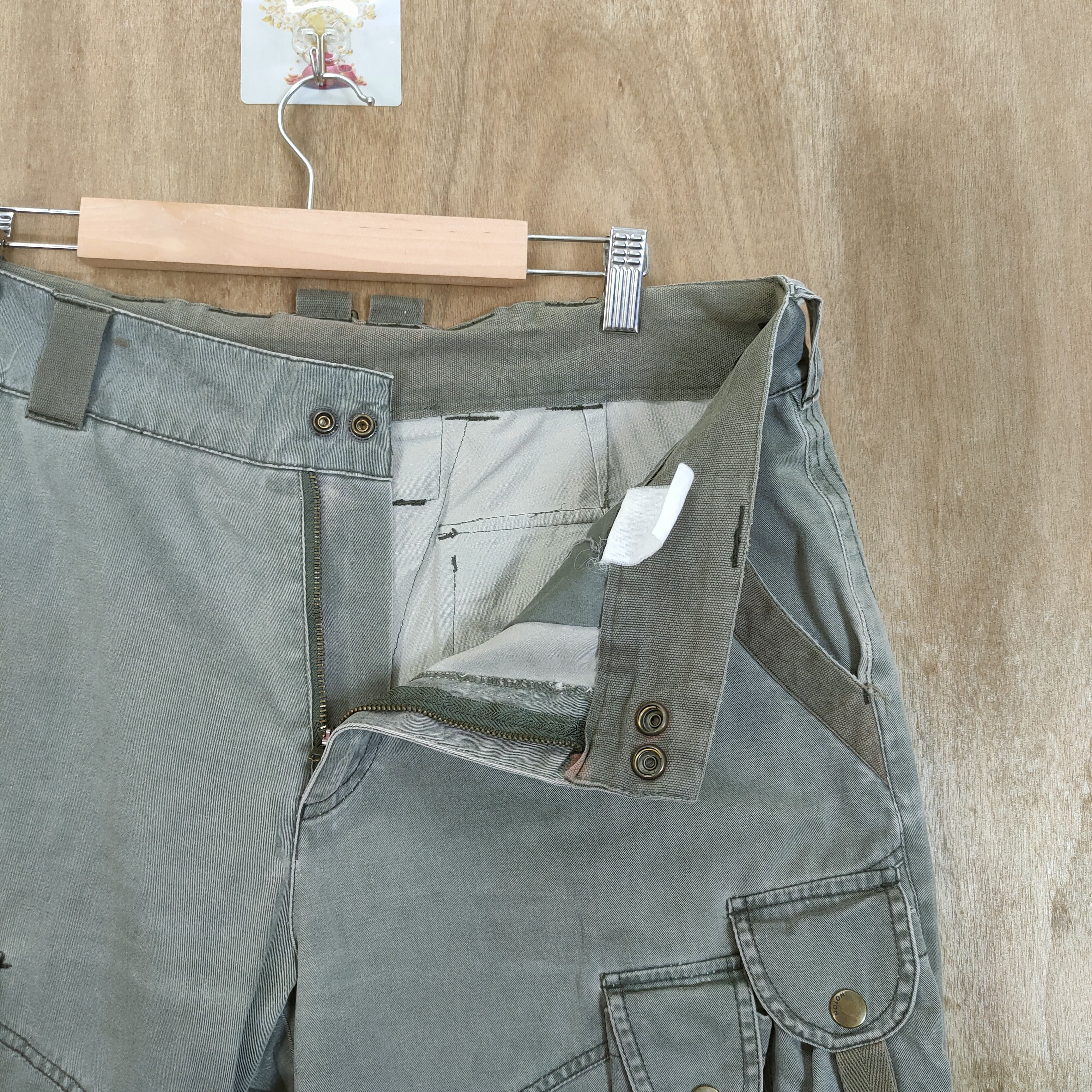 Vision Streetwear VINTAGE BONDAGE CARGO PANTS Size US 34 / EU 50 - 7 Thumbnail