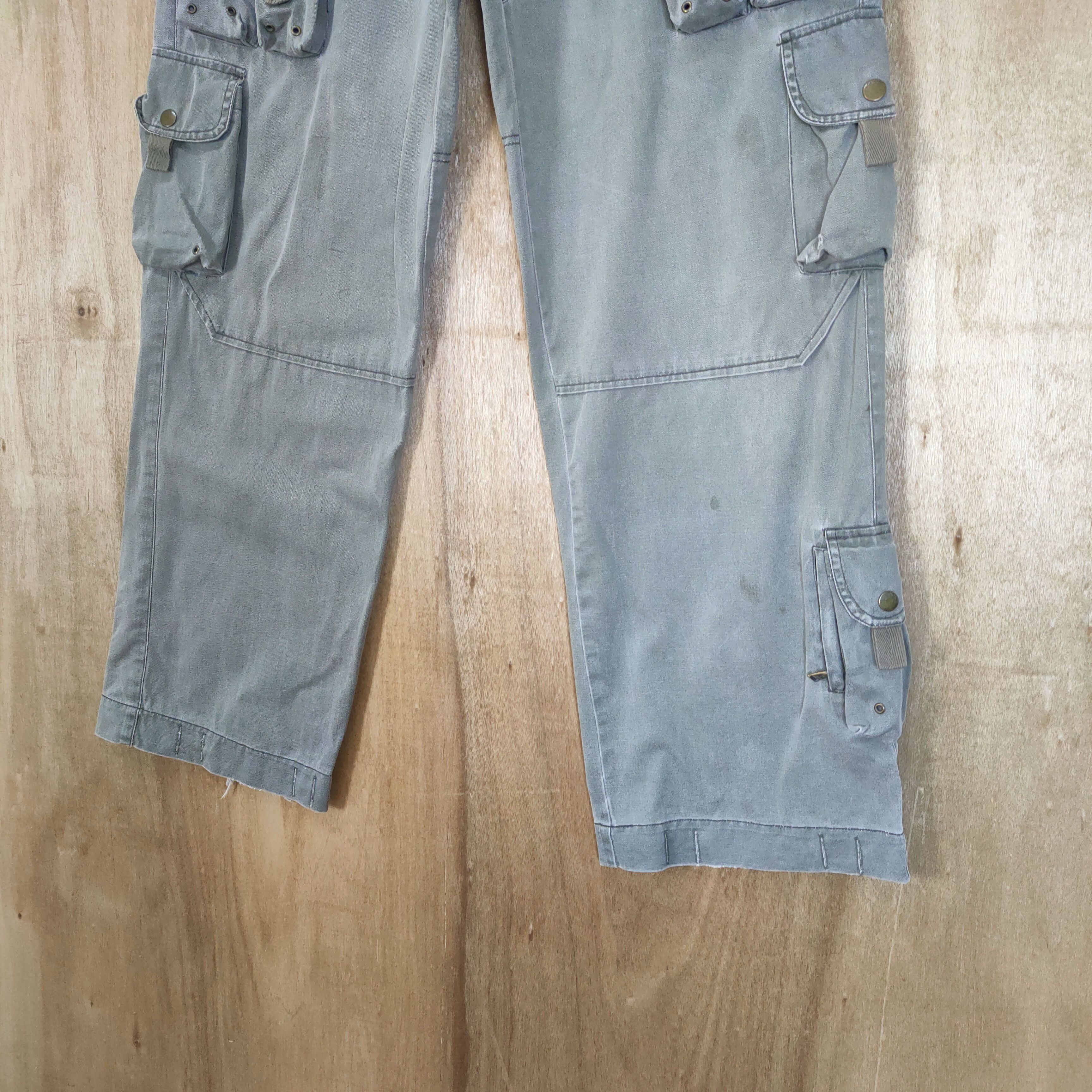 Vision Streetwear VINTAGE BONDAGE CARGO PANTS Size US 34 / EU 50 - 4 Thumbnail