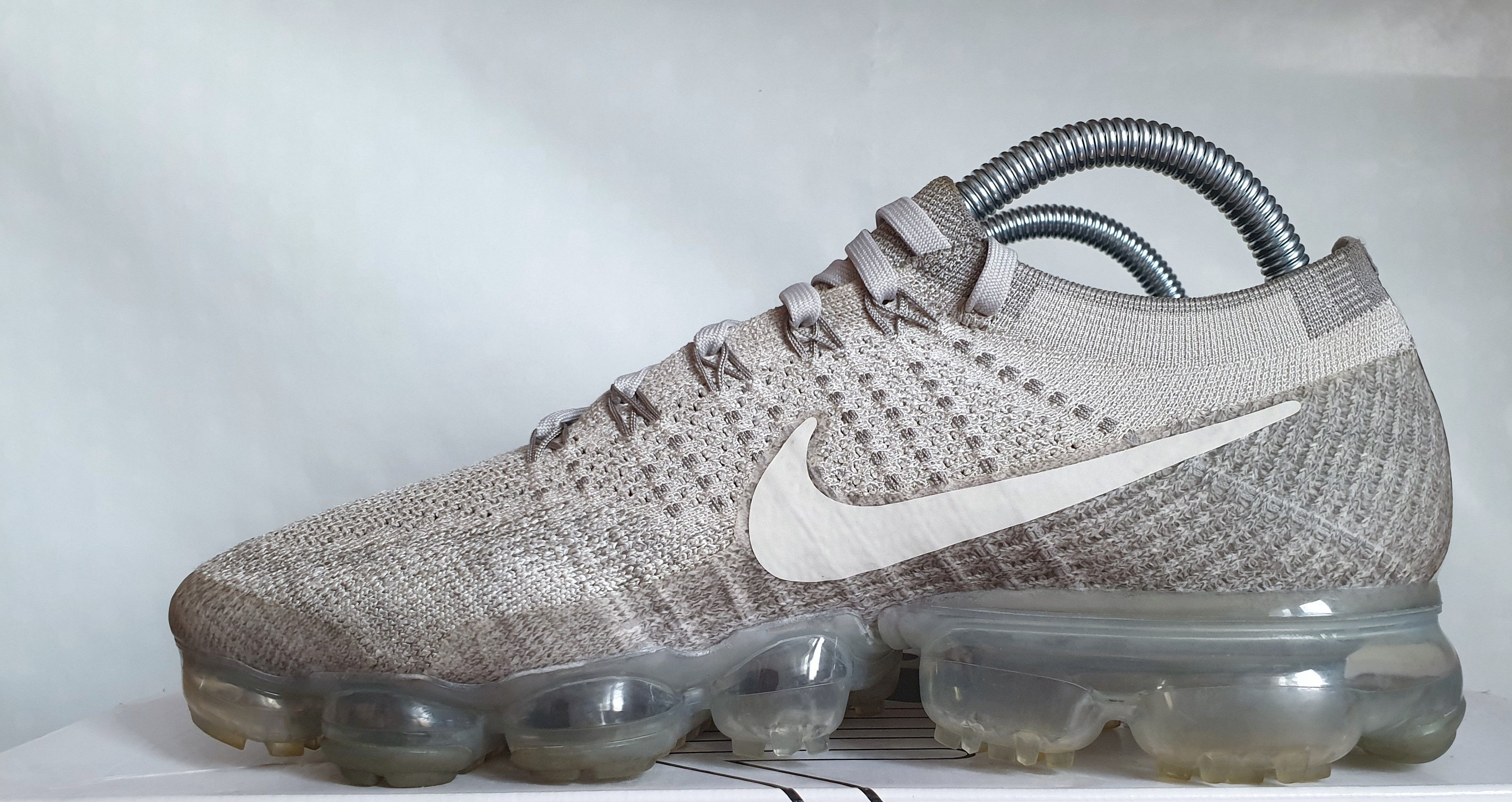 2016 Nike Air Flyknit VaporMax Pale Grey WMNS