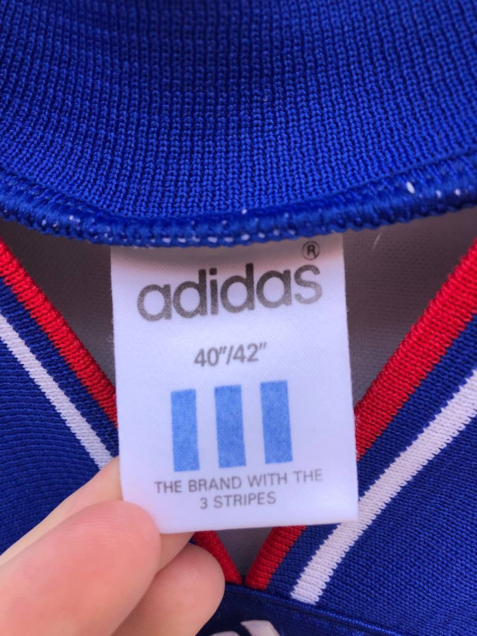 Vintage Vintage 90s Adidas Equipment . Glasgow Rangers soccer jersey Size US XL / EU 56 / 4 - 6 Thumbnail