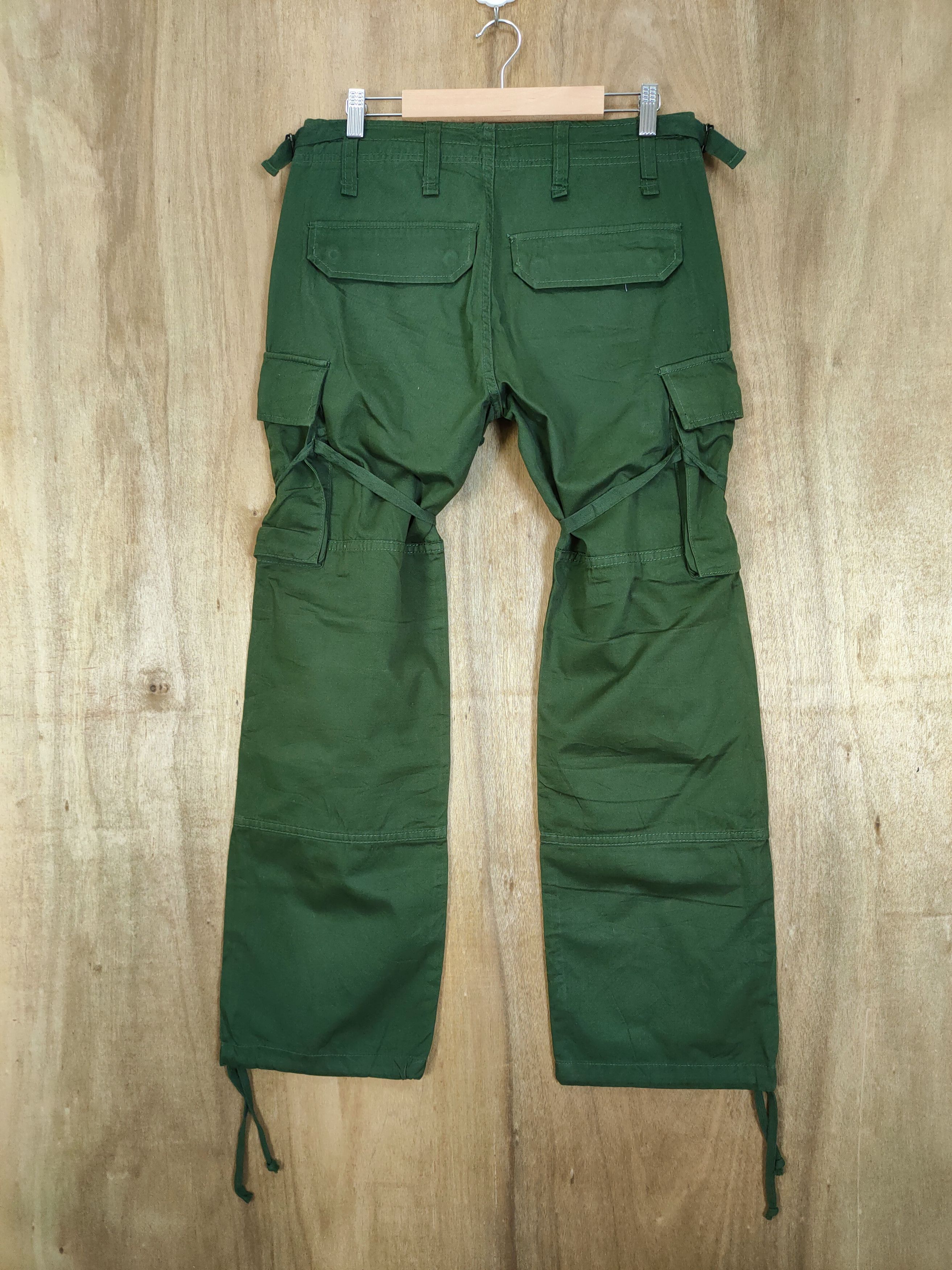 Japanese Brand VINTAGE JAPANESE BONDAGE CARGO PANTS Size US 30 / EU 46 - 3 Thumbnail