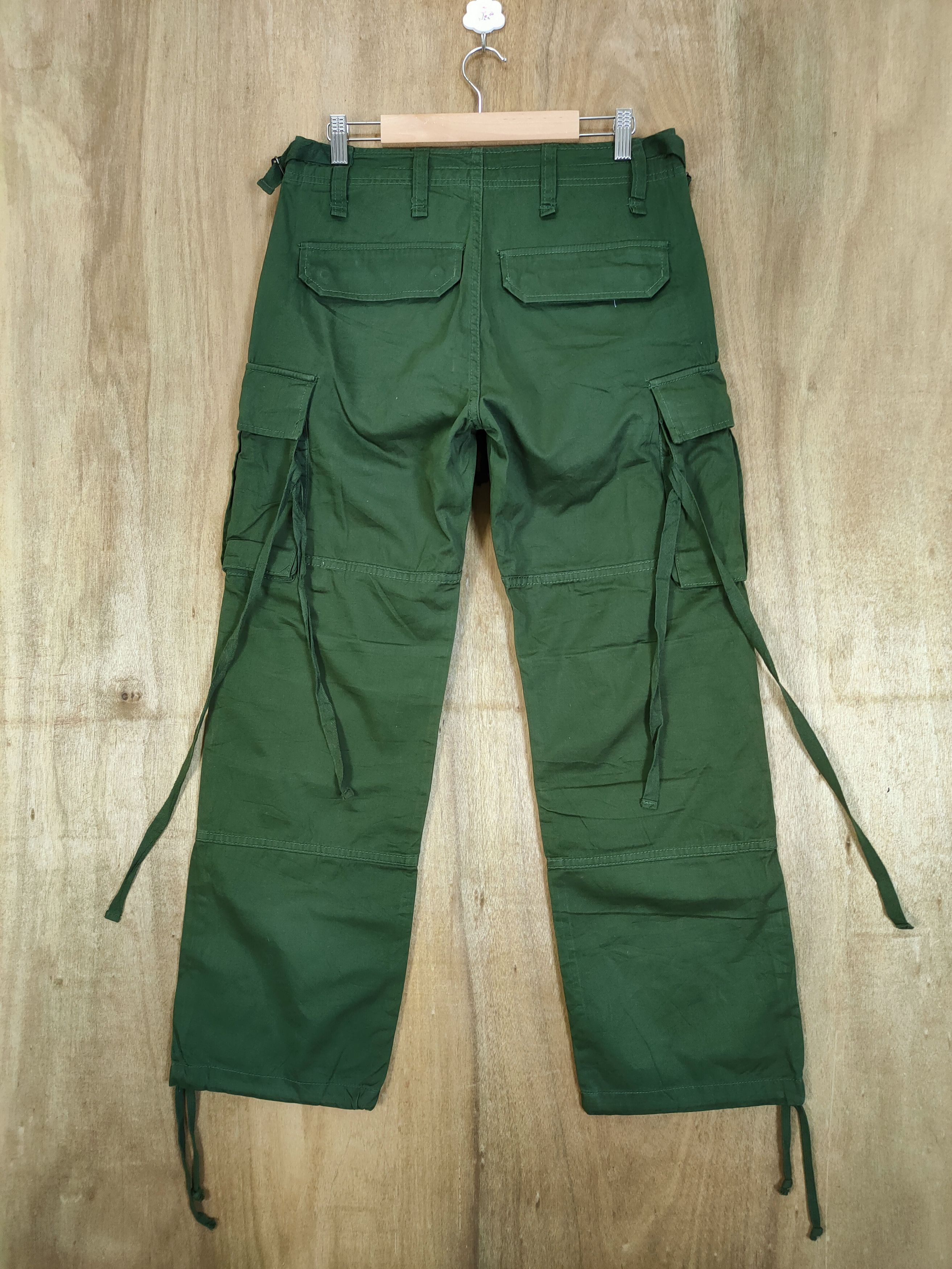 Japanese Brand VINTAGE JAPANESE BONDAGE CARGO PANTS Size US 30 / EU 46 - 1 Thumbnail