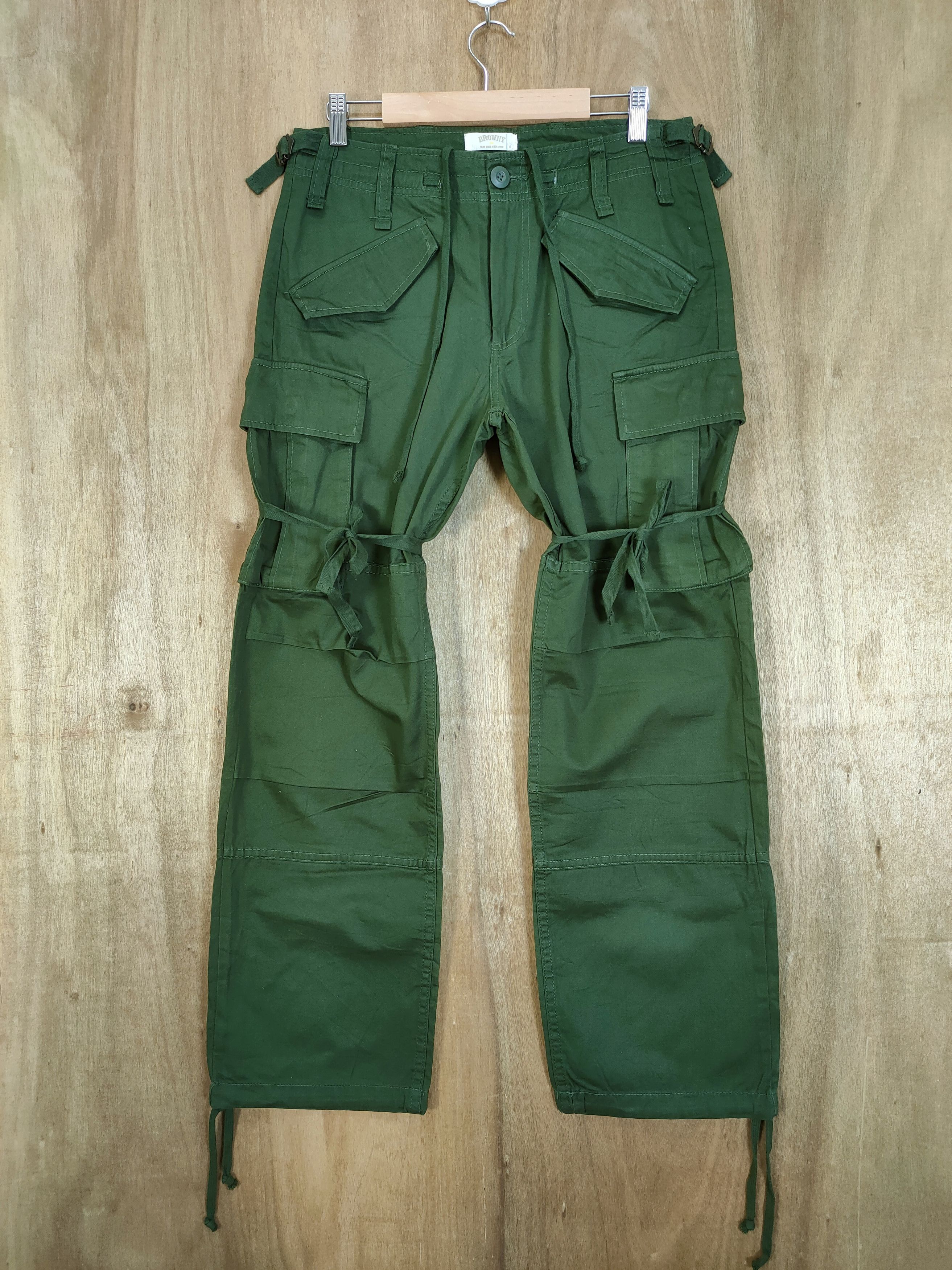 Japanese Brand VINTAGE JAPANESE BONDAGE CARGO PANTS Size US 30 / EU 46 - 2 Thumbnail