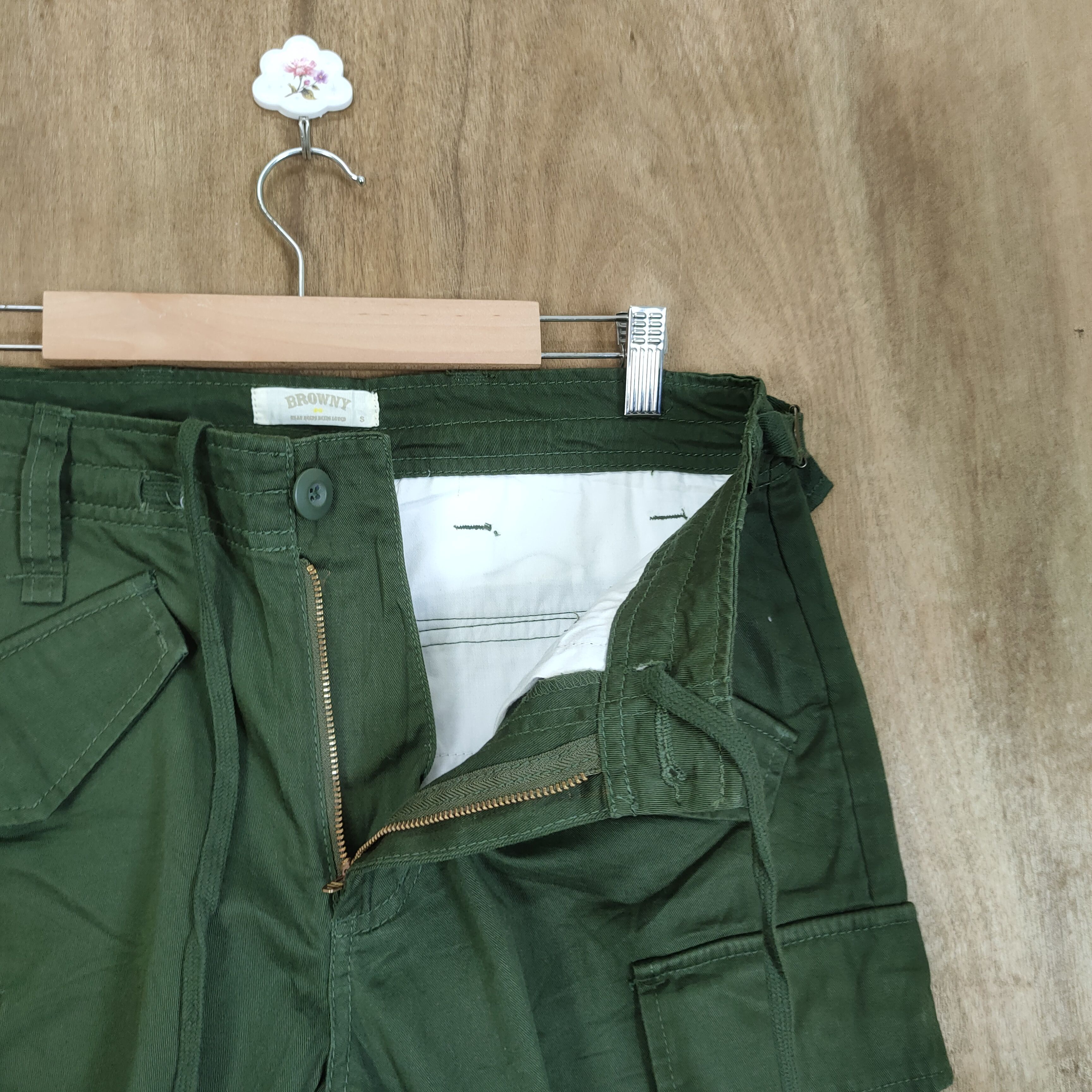 Japanese Brand VINTAGE JAPANESE BONDAGE CARGO PANTS Size US 30 / EU 46 - 8 Thumbnail