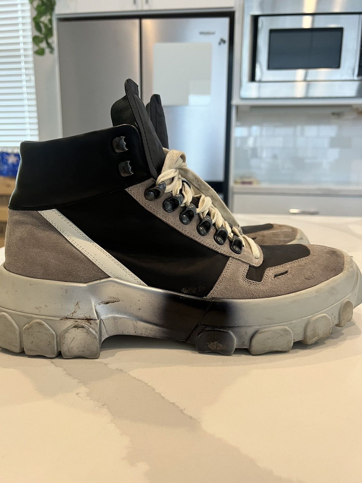 Rick Owens Bubblegum Maximal Tractor Sneakers 42 | eBay