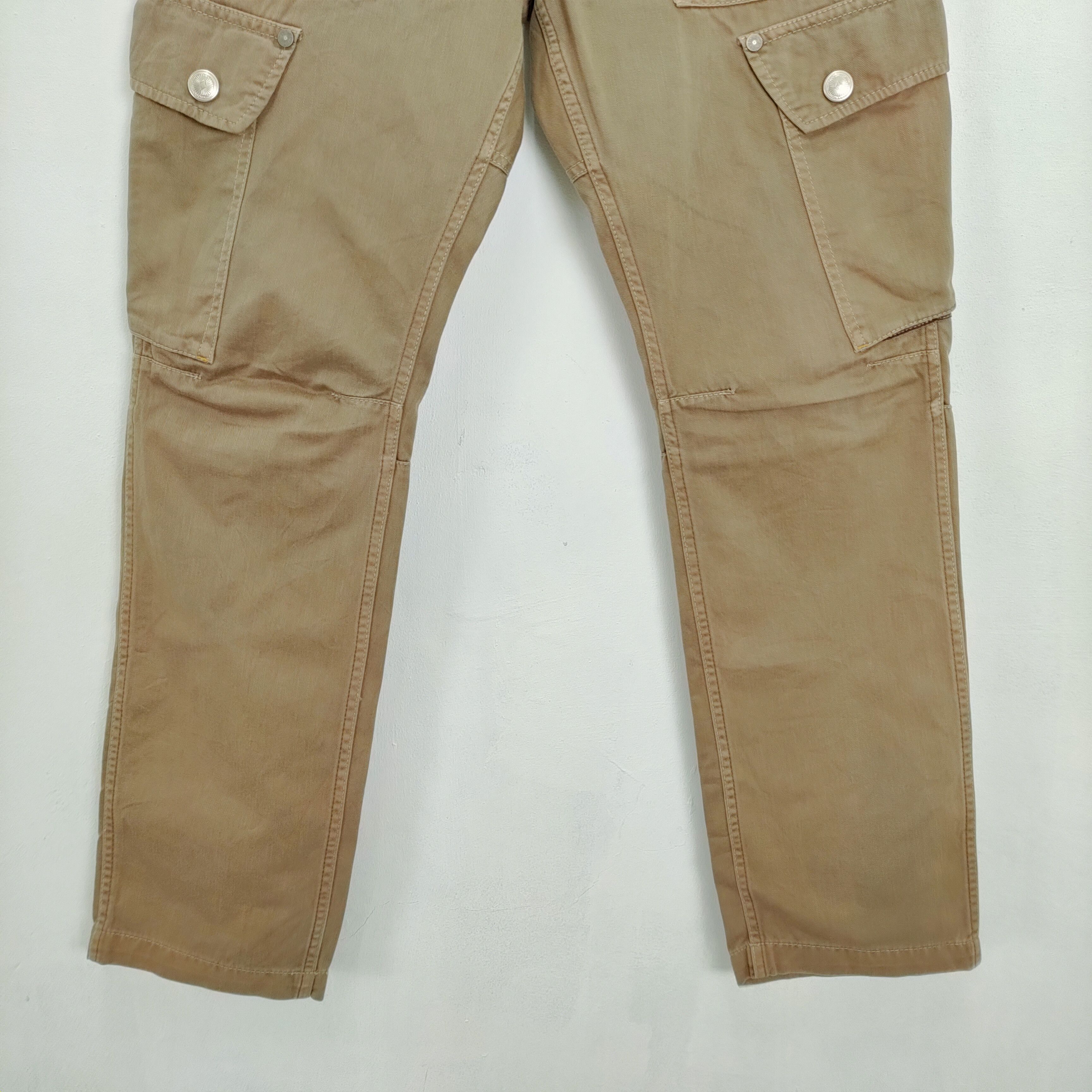 Japanese Brand VINTAGE JAPANESE FADED CARGO PANTS Size US 34 / EU 50 - 6 Thumbnail