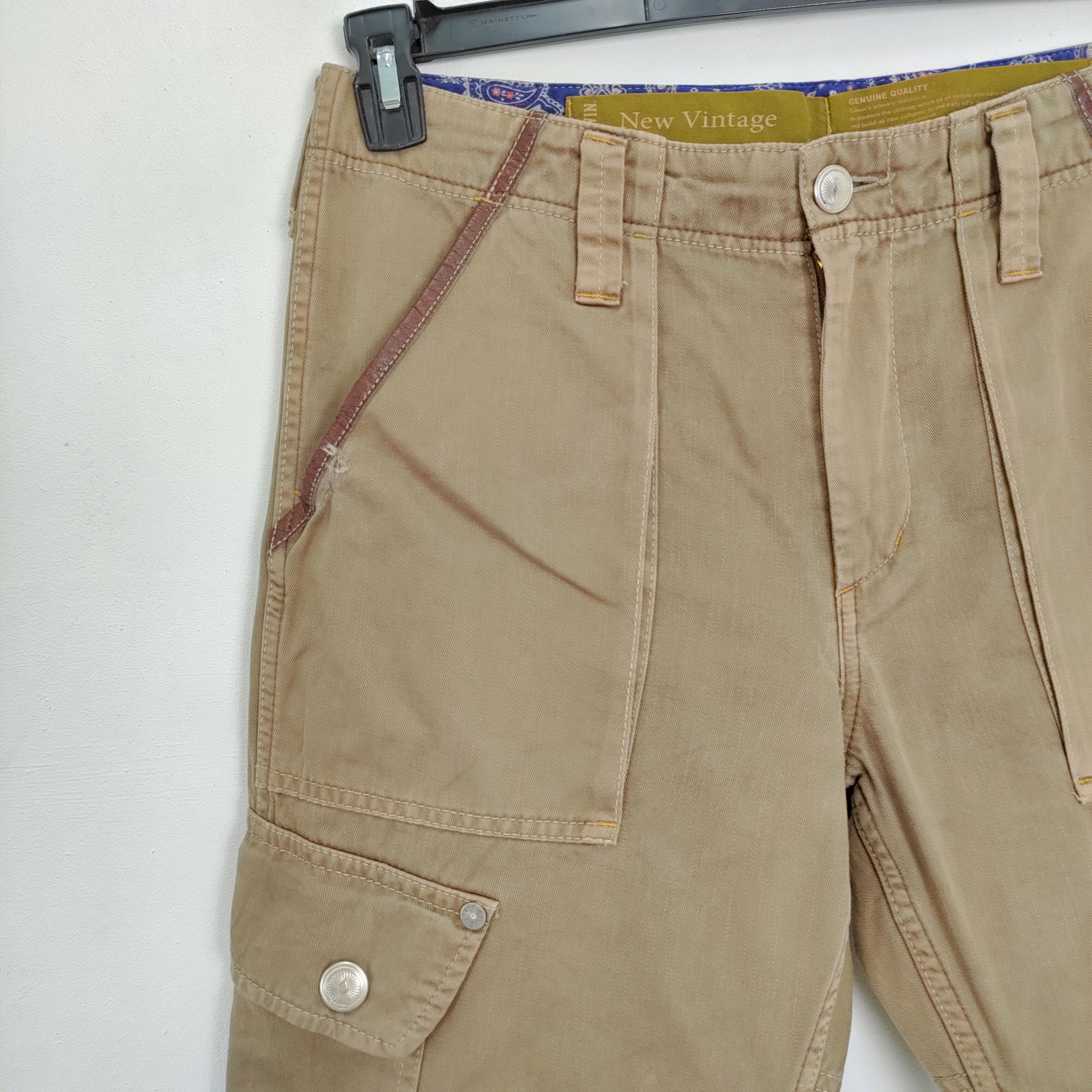 Japanese Brand VINTAGE JAPANESE FADED CARGO PANTS Size US 34 / EU 50 - 5 Thumbnail