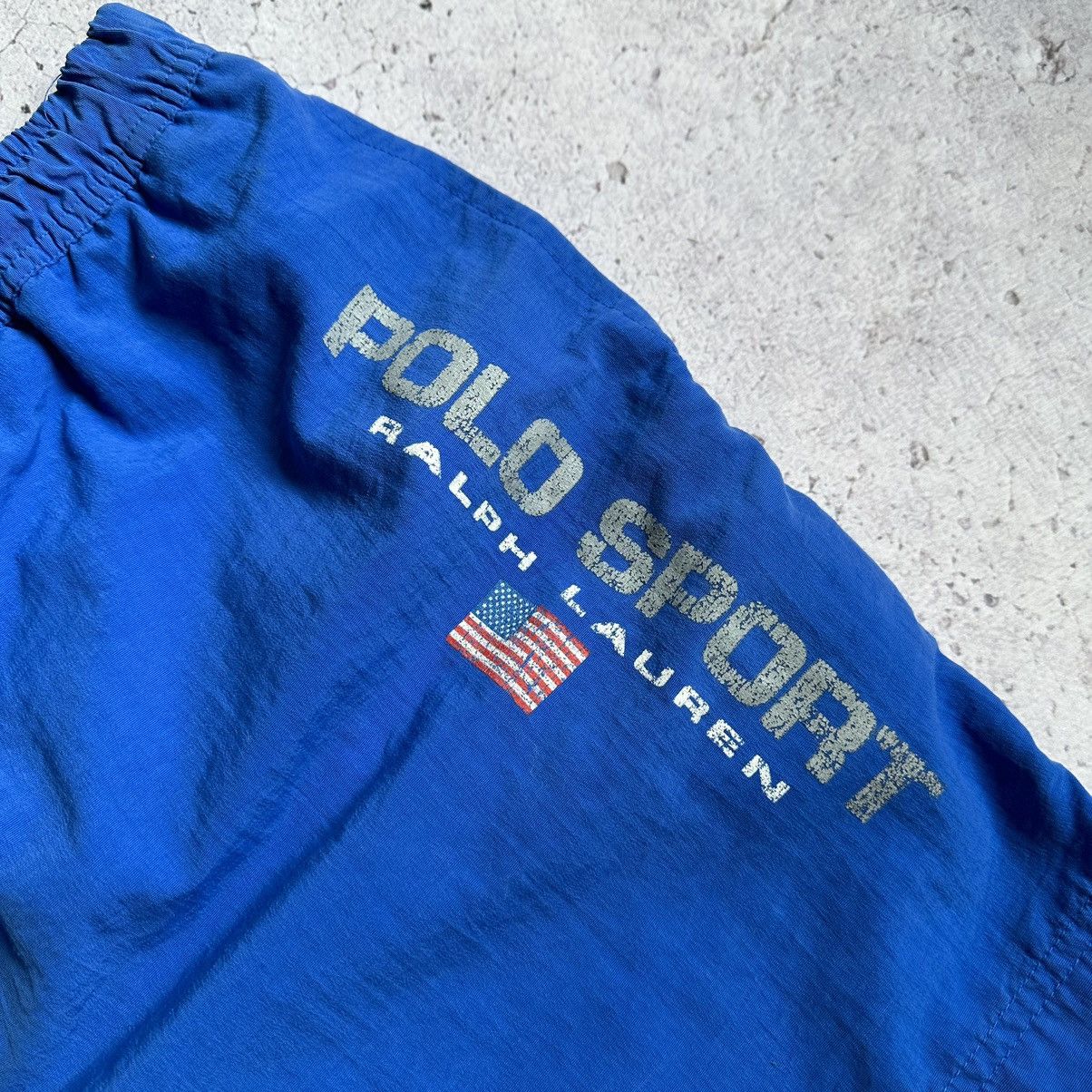 Polo Ralph Lauren × Vintage Vintage 90s Ralph Lauren Polo Sport Nylon Shorts Size US 35 - 4 Thumbnail
