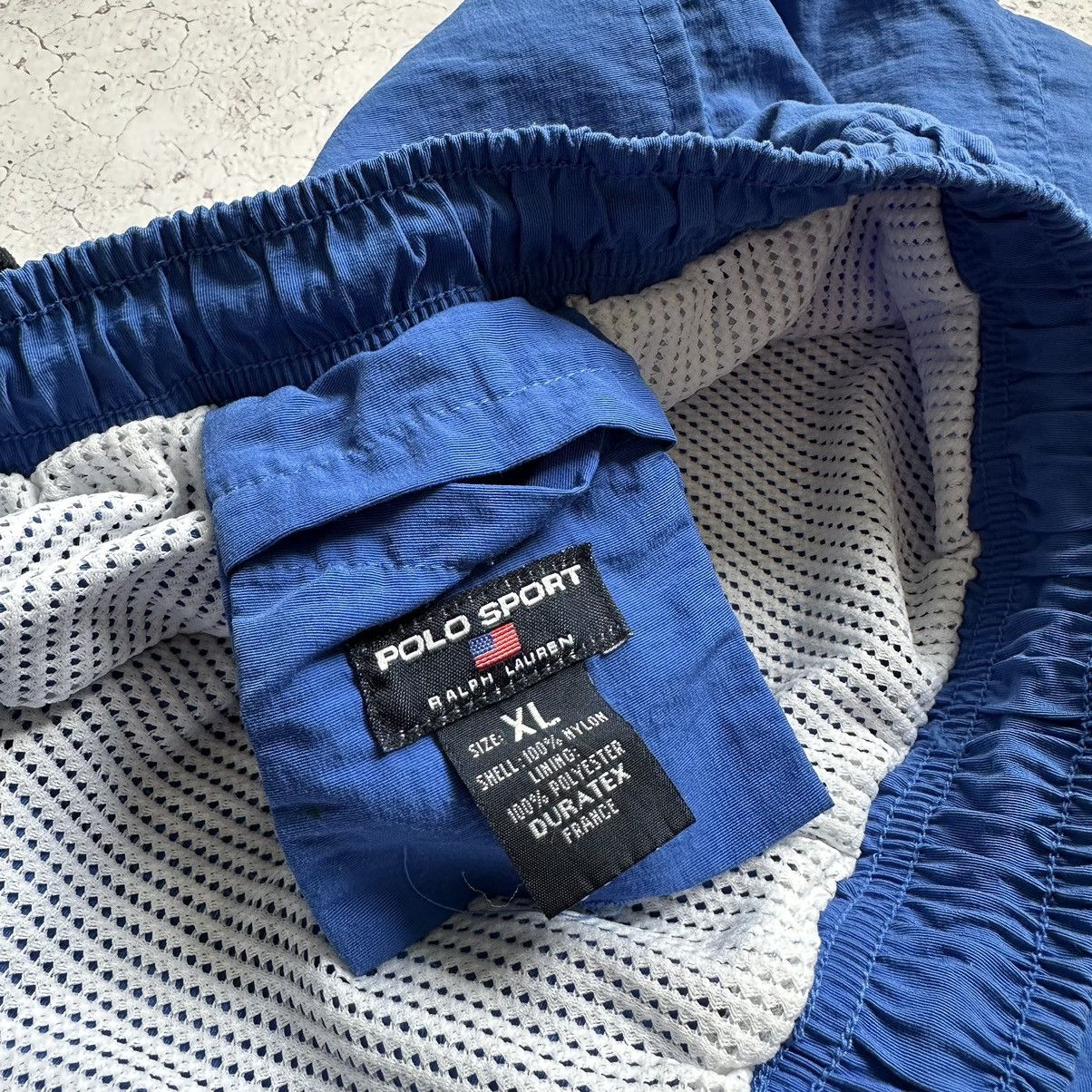 Polo Ralph Lauren × Vintage Vintage 90s Ralph Lauren Polo Sport Nylon Shorts Size US 35 - 8 Thumbnail
