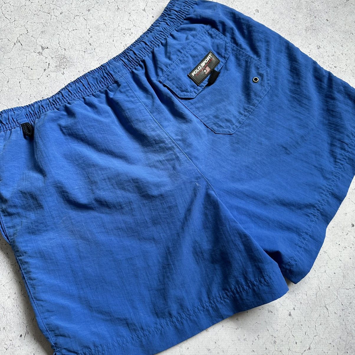 Polo Ralph Lauren × Vintage Vintage 90s Ralph Lauren Polo Sport Nylon Shorts Size US 35 - 7 Thumbnail
