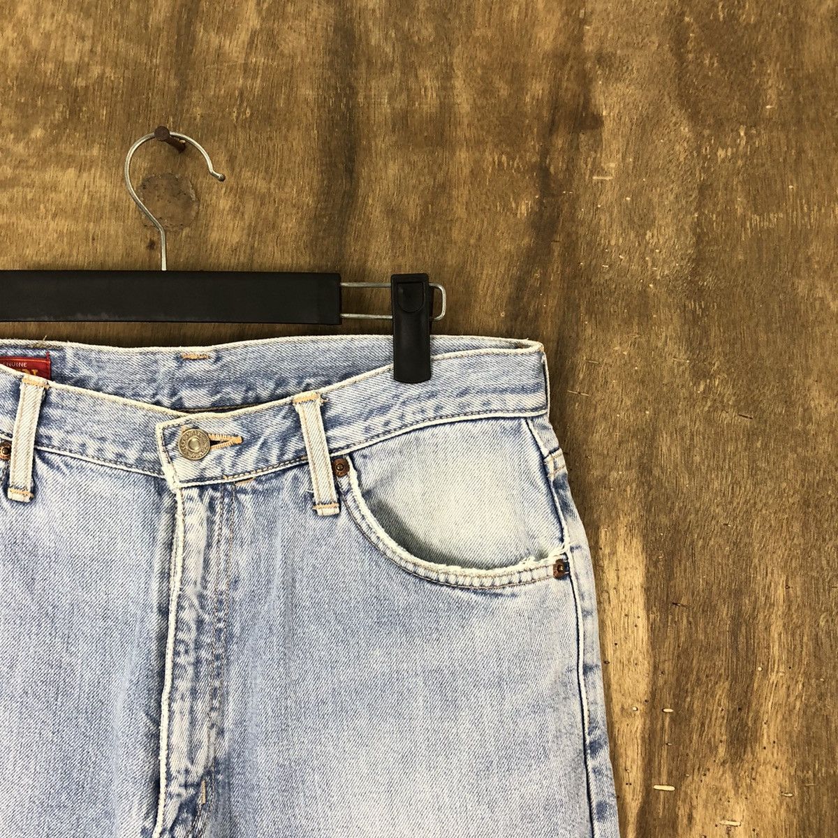 Edwin VINTAGE EDWIN USA CLASSIC FADED LIGHT BLUE JEANS PANTS # 009 Size US 30 / EU 46 - 5 Thumbnail