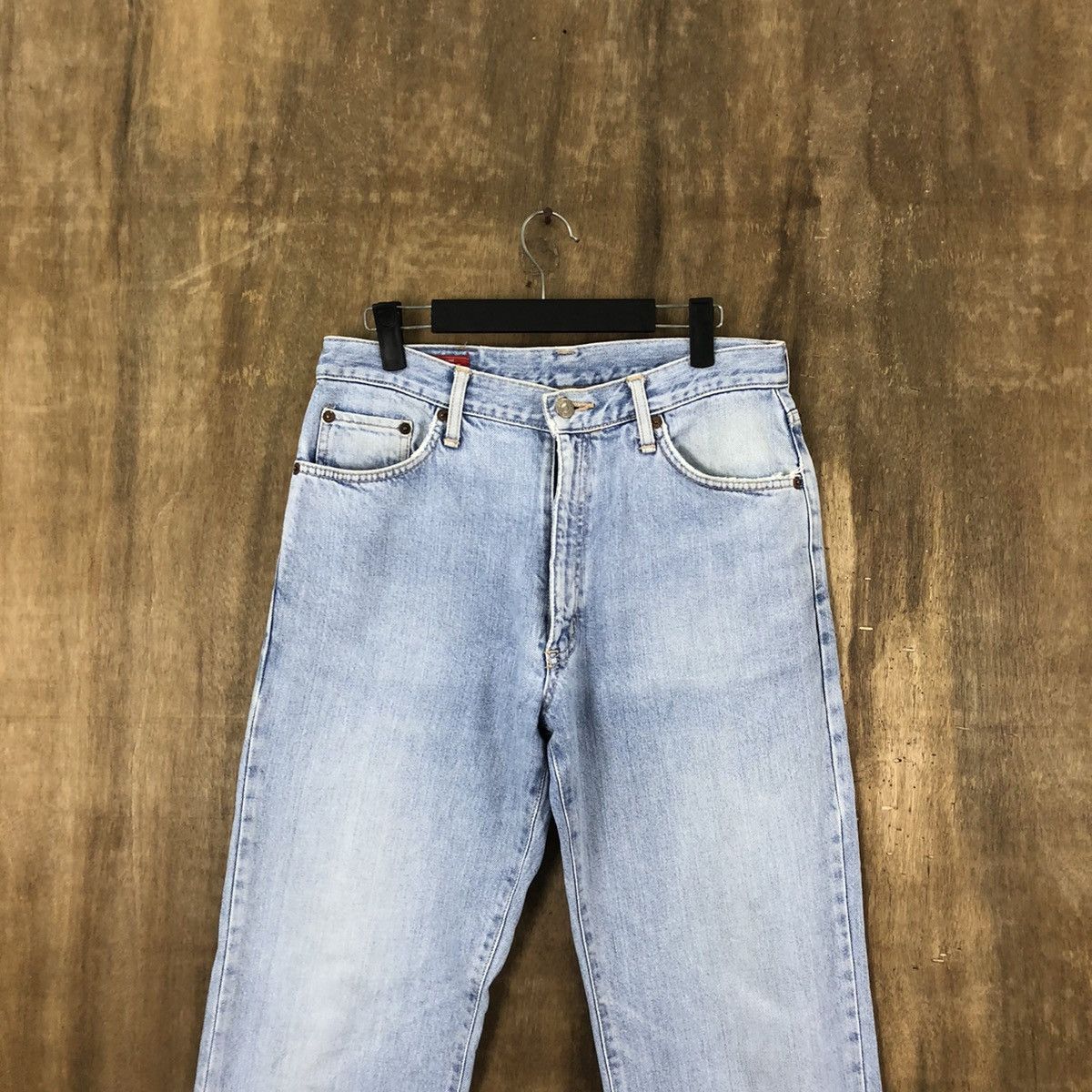 Edwin VINTAGE EDWIN USA CLASSIC FADED LIGHT BLUE JEANS PANTS # 009 Size US 30 / EU 46 - 2 Thumbnail