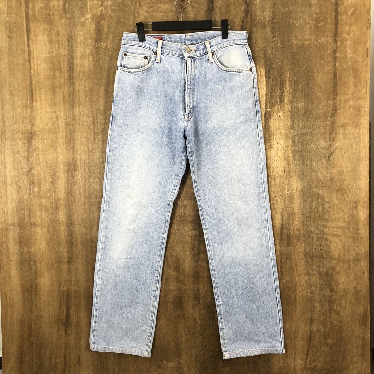Edwin VINTAGE EDWIN USA CLASSIC FADED LIGHT BLUE JEANS PANTS # 009 Size US 30 / EU 46 - 1 Thumbnail