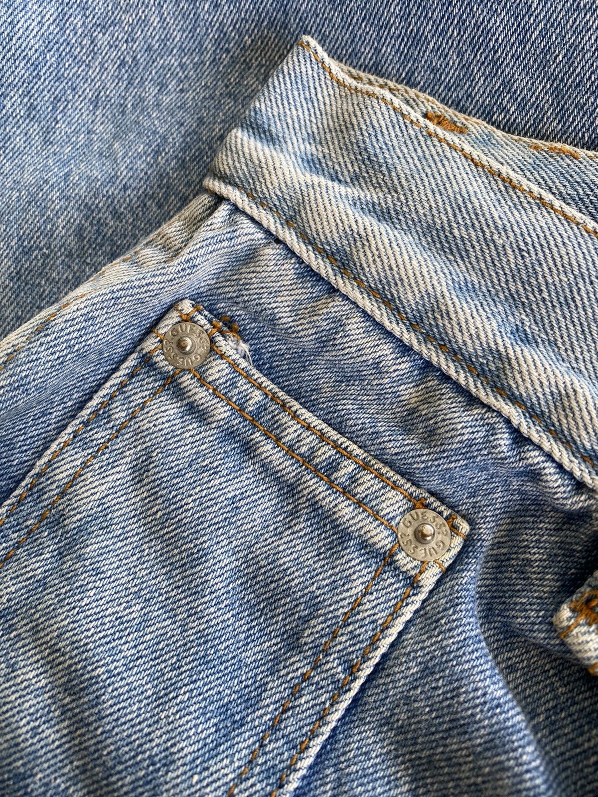 Georges Marciano × Guess Vintage Guess Georges Marciano Dirty Jeans Size US 31 - 11 Thumbnail