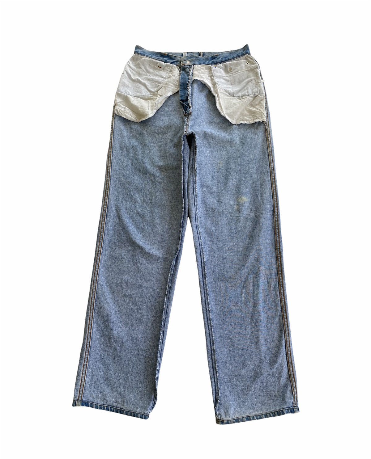 Georges Marciano × Guess Vintage Guess Georges Marciano Dirty Jeans Size US 31 - 7 Thumbnail