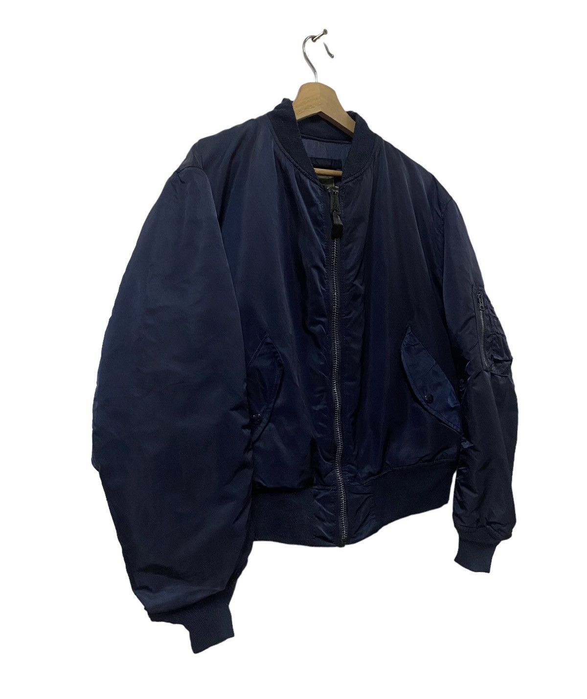 Alpha Industries Vtg🔥Alpha Industries Ma-1 Flyers Bomber Jacket Size US L / EU 52-54 / 3 - 8 Thumbnail
