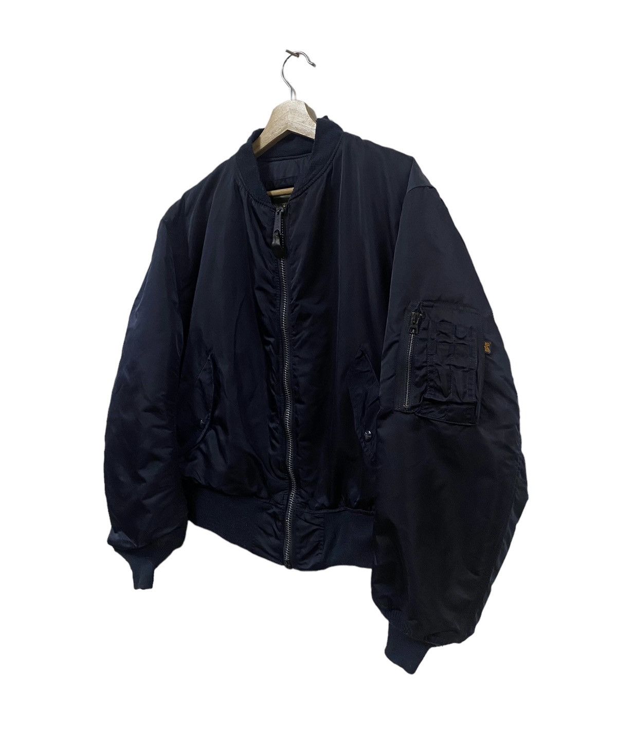 Alpha Industries Vtg🔥Alpha Industries Ma-1 Flyers Bomber Jacket Size US L / EU 52-54 / 3 - 7 Thumbnail