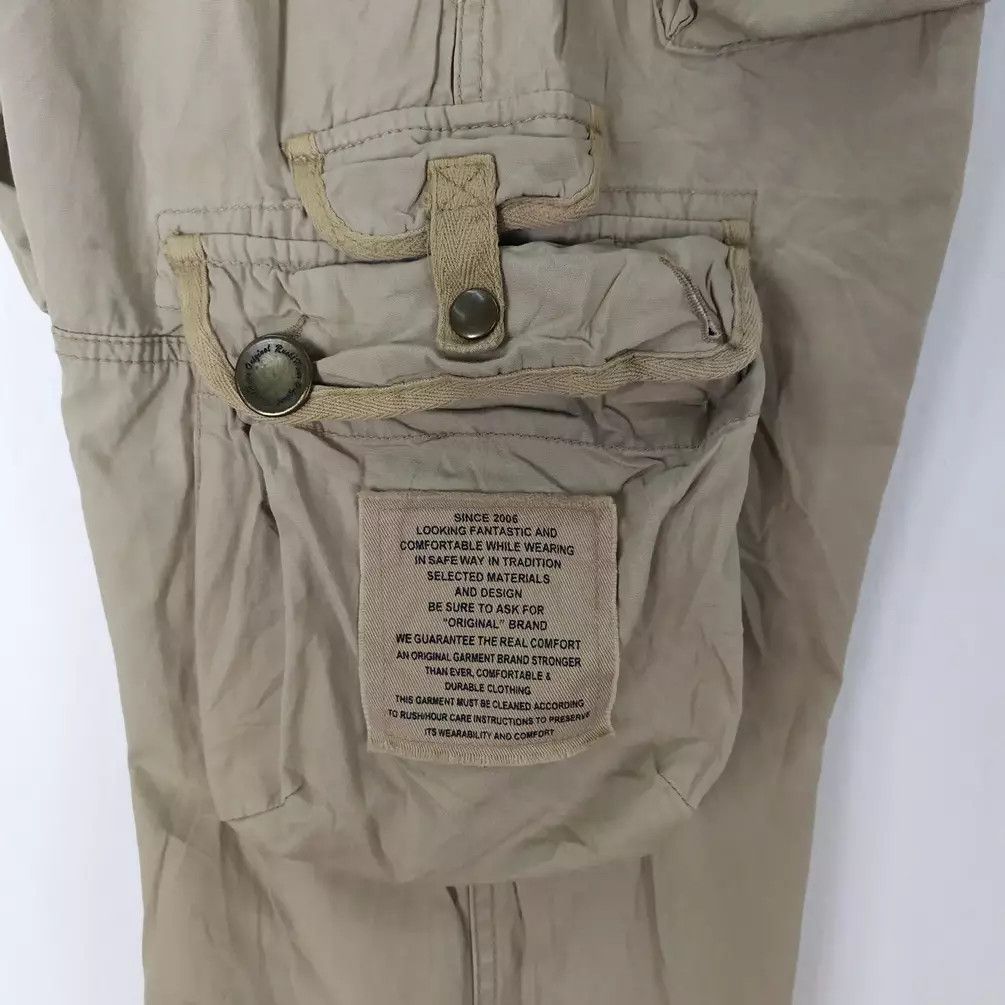 Japanese Brand 9 POCKET RUSH HOUR CARGO PANTS MULTIPOCKET TACTICAL PANTS Size US 30 / EU 46 - 15 Thumbnail