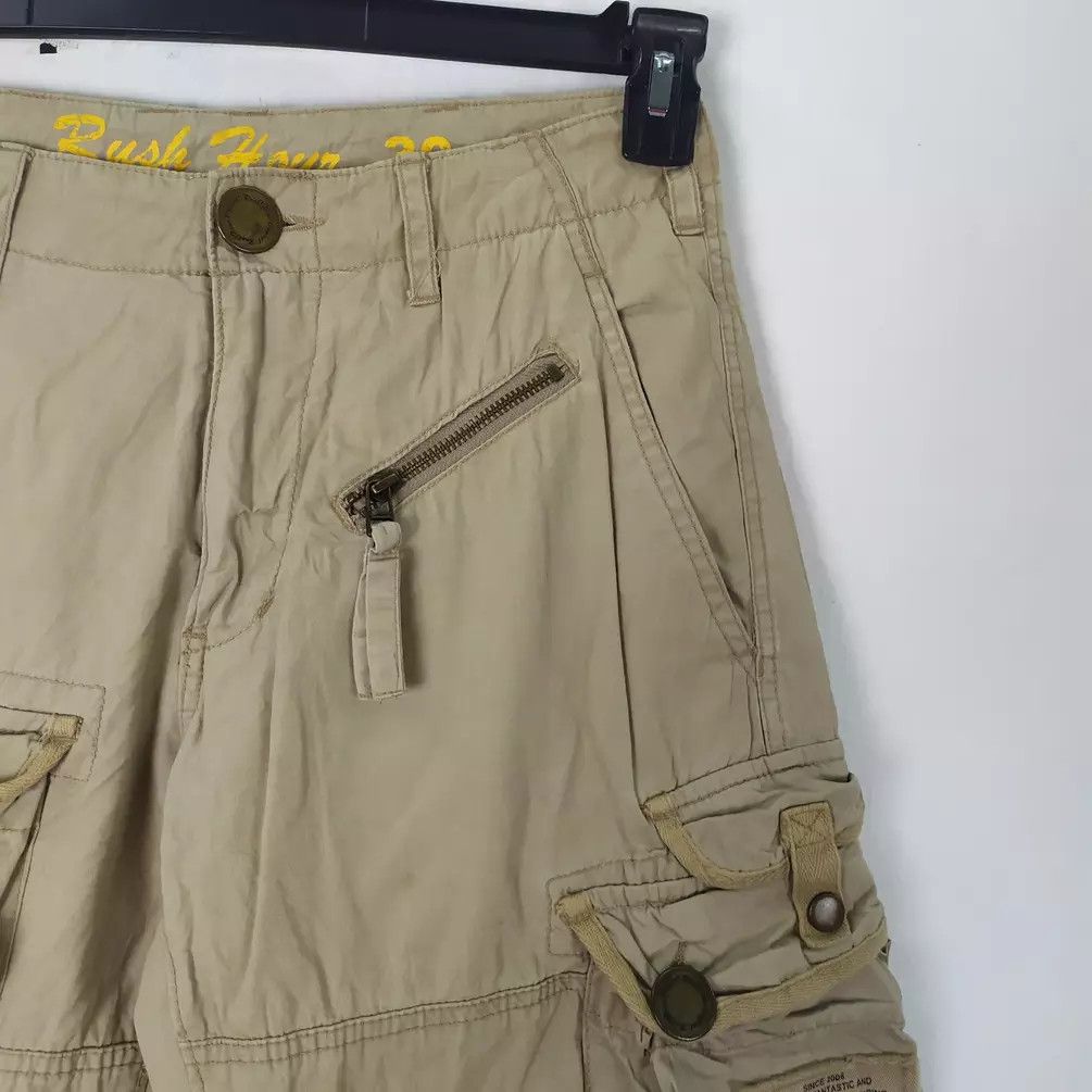 Japanese Brand 9 POCKET RUSH HOUR CARGO PANTS MULTIPOCKET TACTICAL PANTS Size US 30 / EU 46 - 3 Thumbnail
