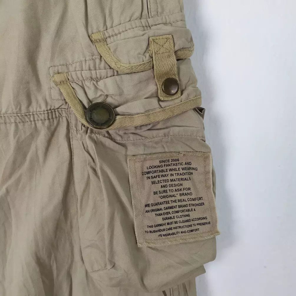 Japanese Brand 9 POCKET RUSH HOUR CARGO PANTS MULTIPOCKET TACTICAL PANTS Size US 30 / EU 46 - 8 Thumbnail