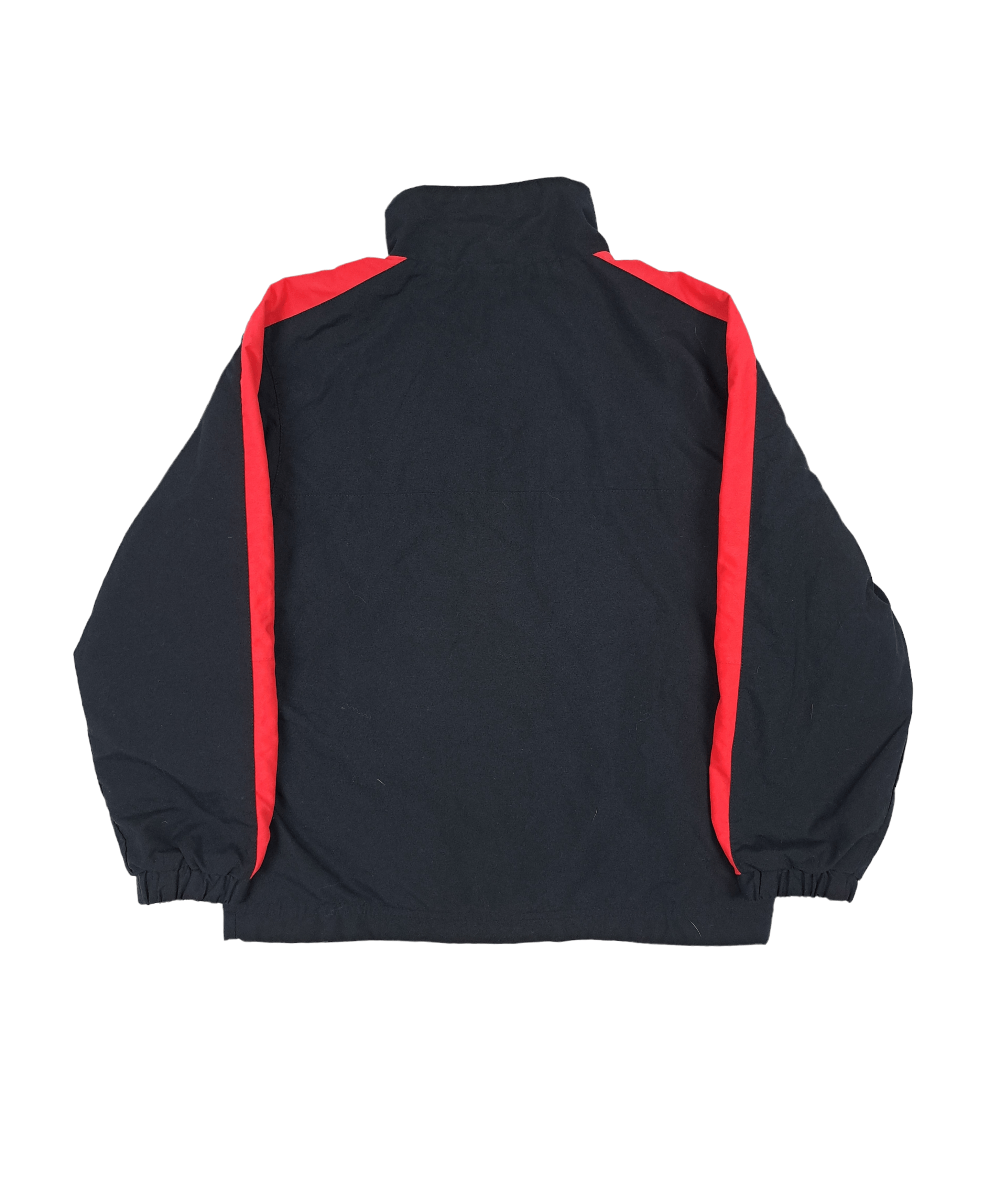 Nike × Vintage 💎 Nike Small Kid Red Black Windbreaker Jacket Size US XXS / EU 40 - 2 Thumbnail
