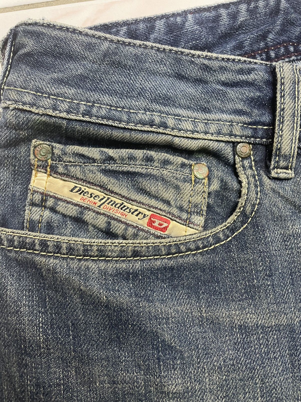 Diesel × Vintage Vintage Diesel Distressed Denim Jeans Size 30" / US 8 / IT 44 - 9 Thumbnail