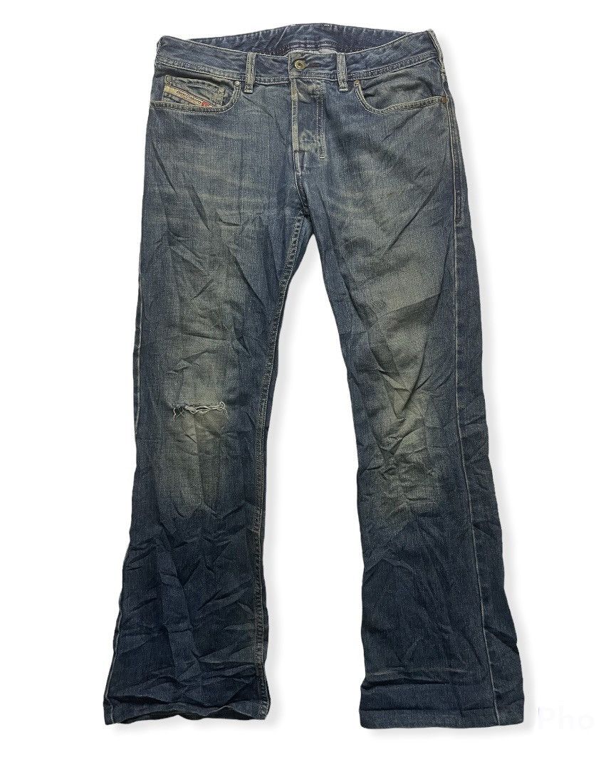 Diesel × Vintage Vintage Diesel Distressed Denim Jeans Size 30" / US 8 / IT 44 - 1 Thumbnail