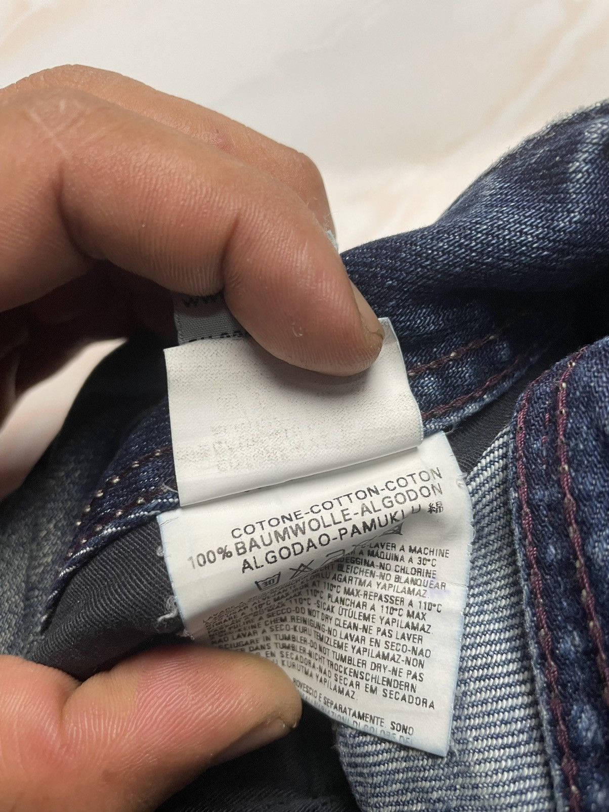 Diesel × Vintage Vintage Diesel Distressed Denim Jeans Size 30" / US 8 / IT 44 - 4 Thumbnail