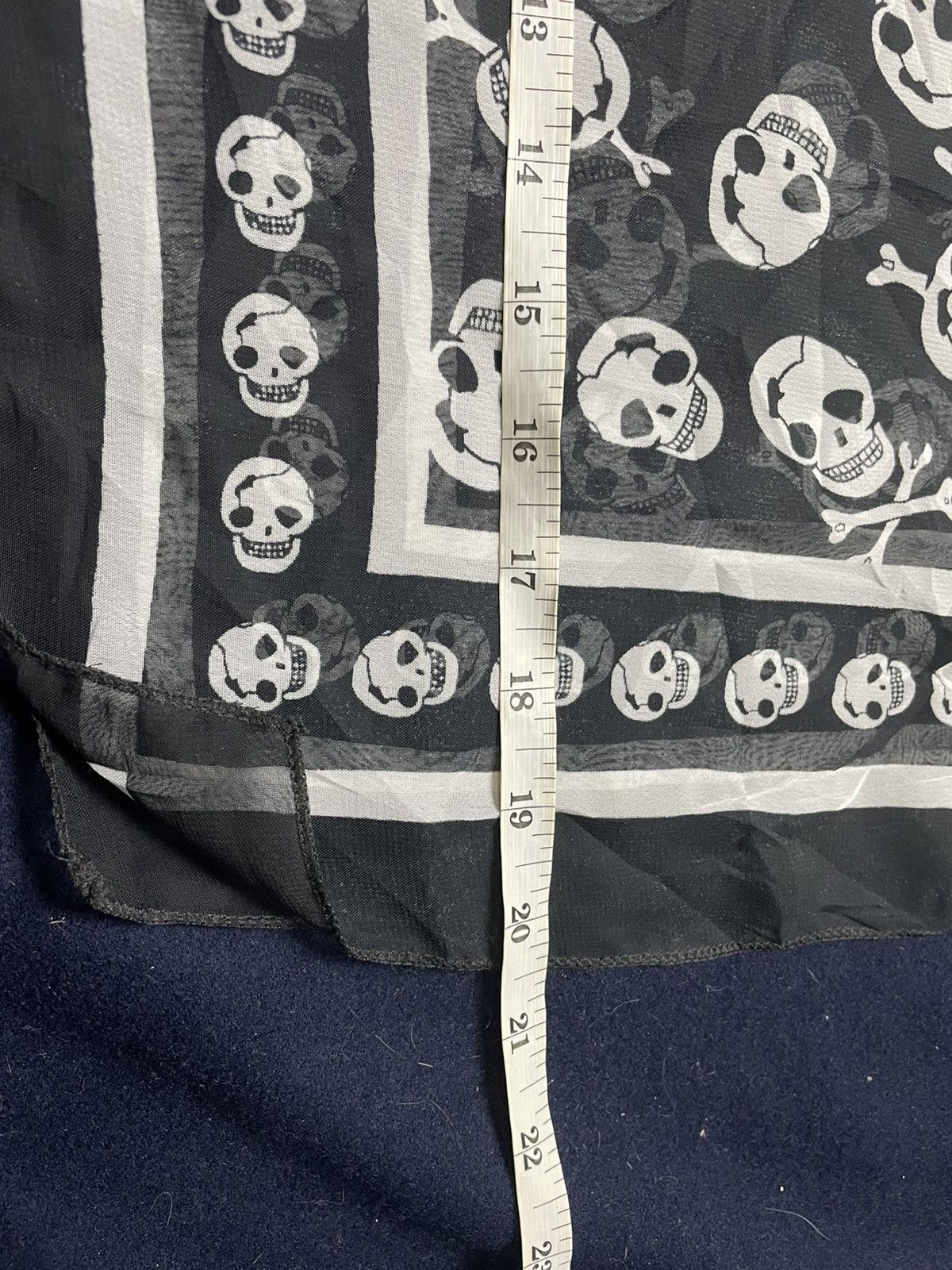Other Skulls scarf Inspired by Alexander Mcqueen Size ONE SIZE - 5 Thumbnail