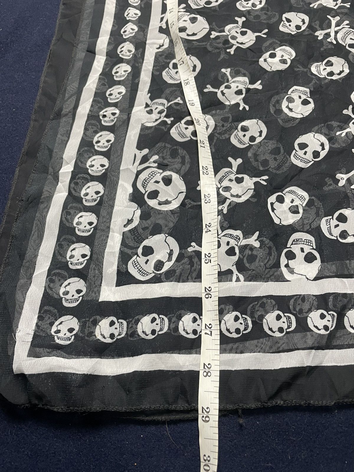 Other Skulls scarf Inspired by Alexander Mcqueen Size ONE SIZE - 6 Thumbnail