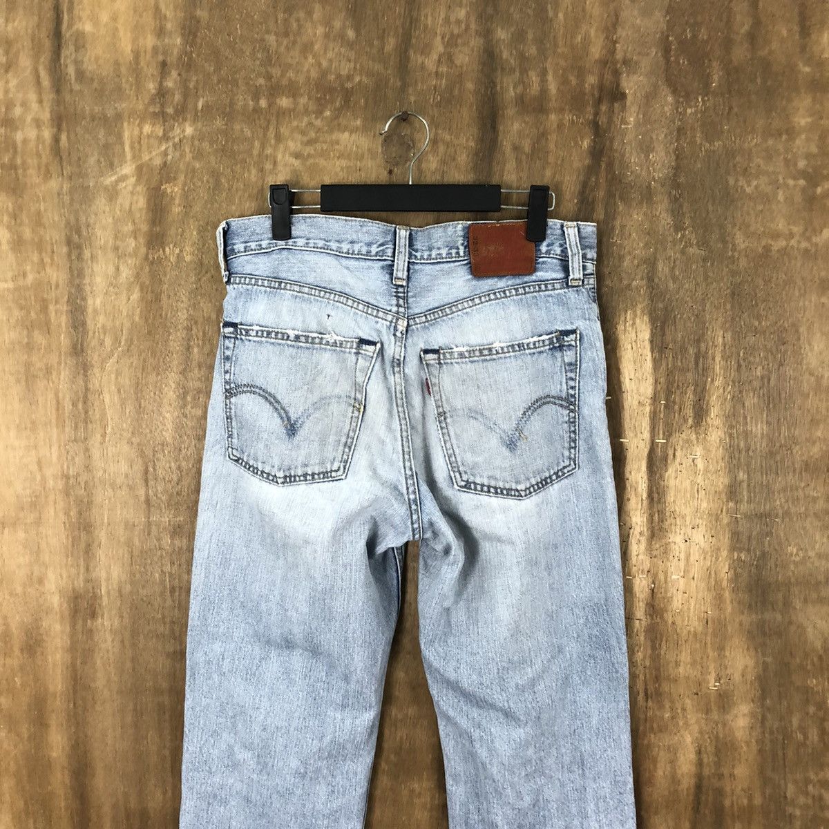 Levi's Vintage Clothing VINTAGE LEVI'S 502 FADED MUD WASH BLUE JEAN DENIM PANTS #O24 Size US 31 - 7 Thumbnail