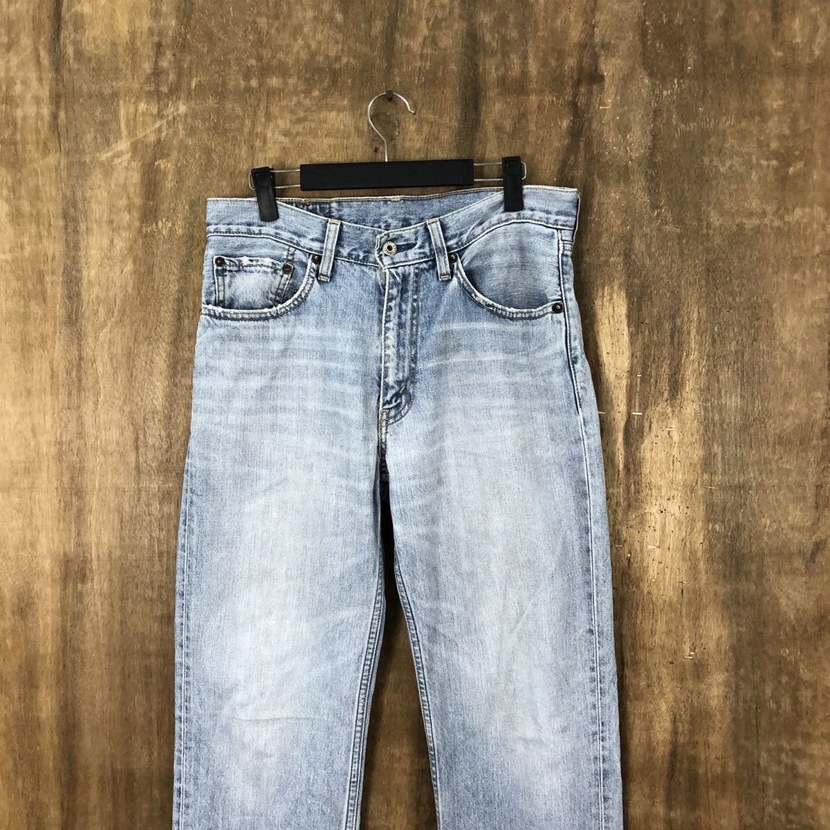 Levi's Vintage Clothing VINTAGE LEVI'S 502 FADED MUD WASH BLUE JEAN DENIM PANTS #O24 Size US 31 - 2 Thumbnail