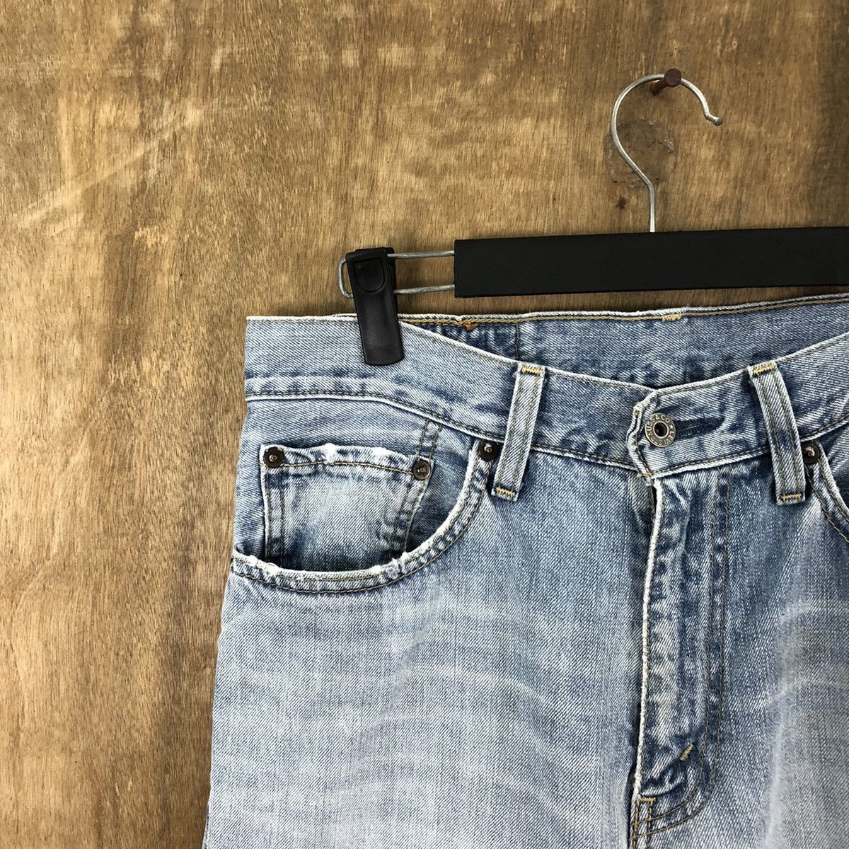 Levi's Vintage Clothing VINTAGE LEVI'S 502 FADED MUD WASH BLUE JEAN DENIM PANTS #O24 Size US 31 - 4 Thumbnail