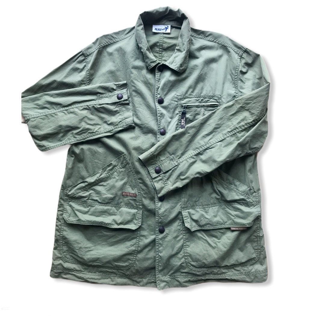 Hai Sporting Gear × Issey Miyake × Japanese Brand Hai Sport Gear Chore Jacket Size US L / EU 52-54 / 3 - 1 Thumbnail
