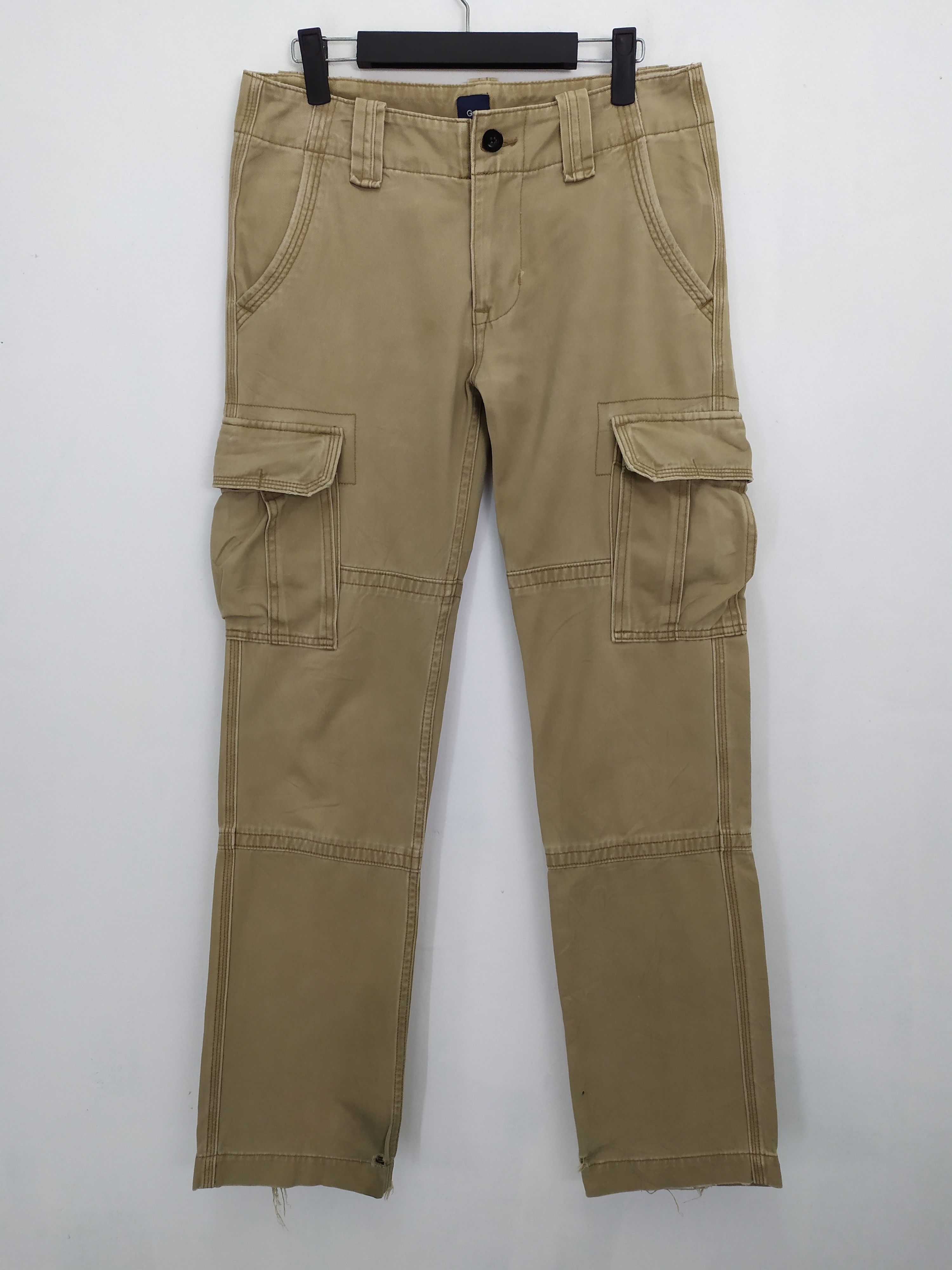 Japanese Brand VINTAGE GAP FADED CARGO PANTS Size US 29 - 1 Thumbnail