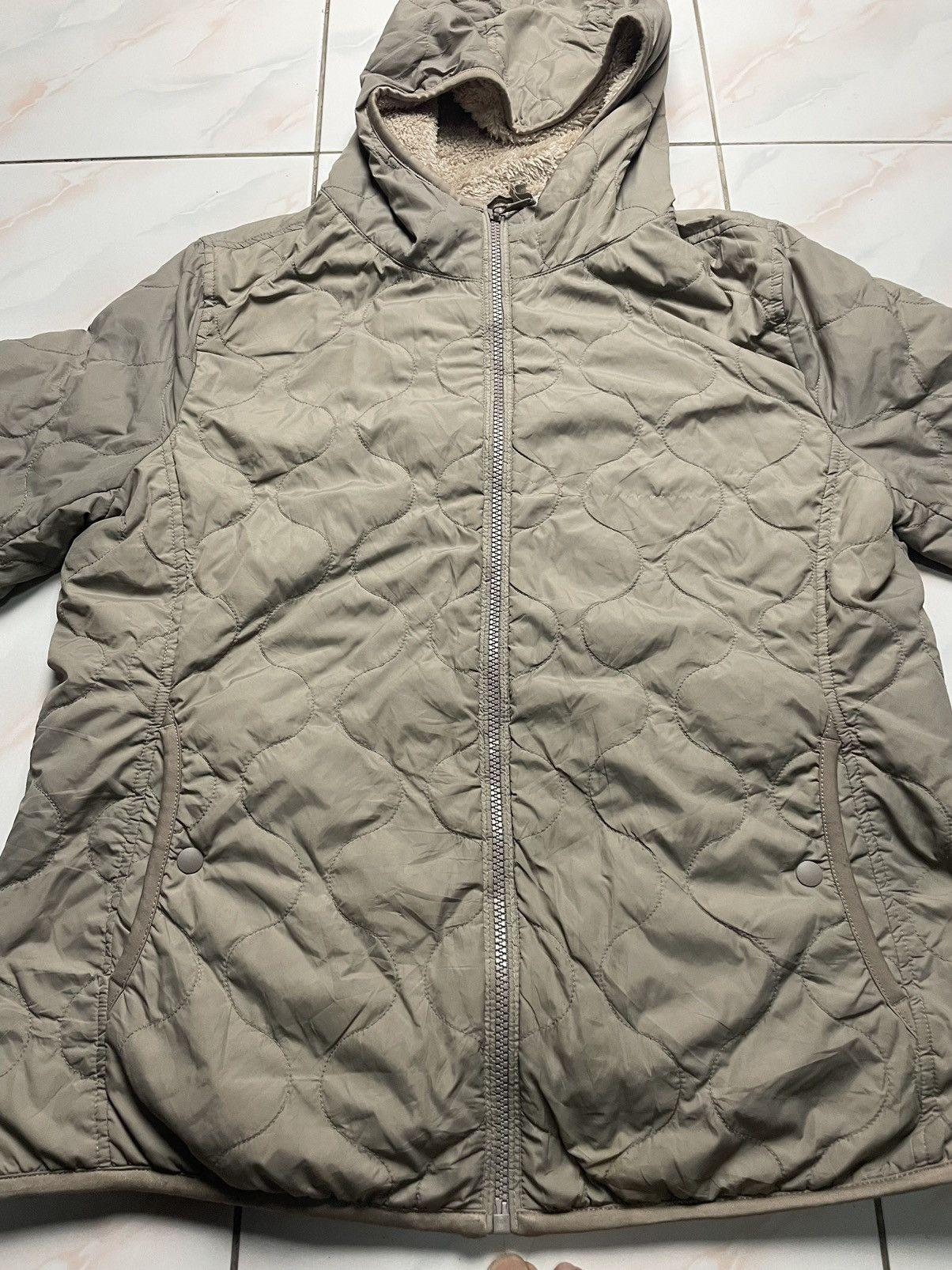 Japanese Brand × Uniqlo Uniloq Puffer Jacket Size US XL / EU 56 / 4 - 6 Thumbnail