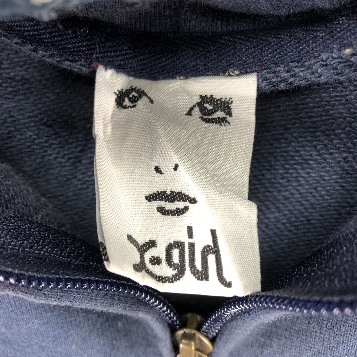 Japanese Brand × Vintage Vintage X-Girl Sweatshirt Hoodie Zip up Size XS / US 0-2 / IT 36-38 - 12 Thumbnail