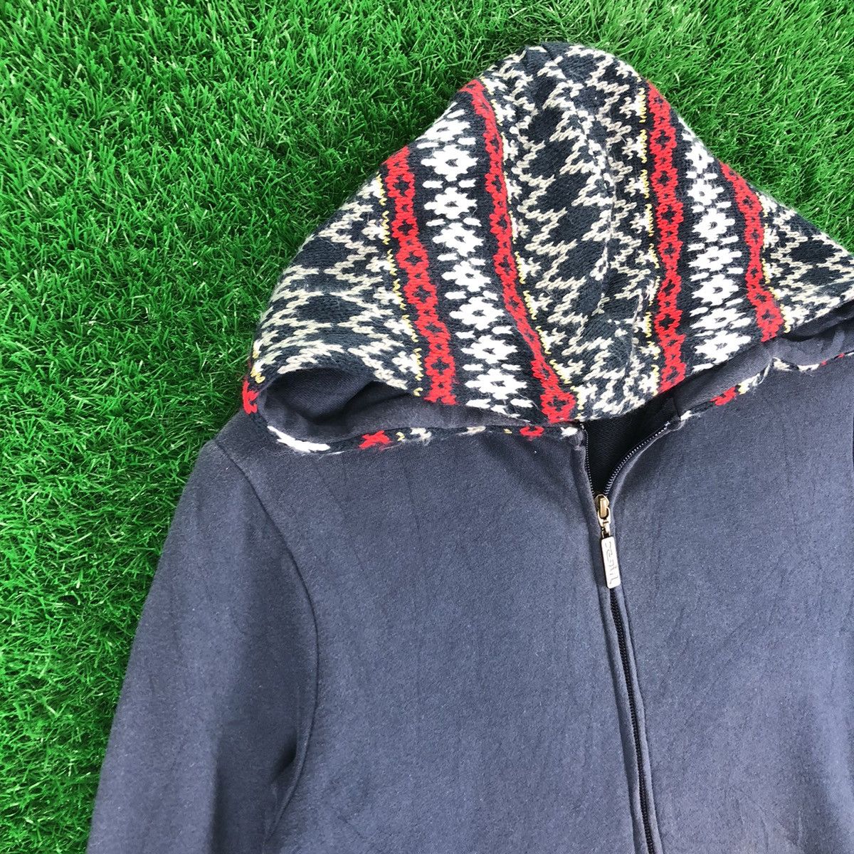 Japanese Brand × Vintage Vintage X-Girl Sweatshirt Hoodie Zip up Size XS / US 0-2 / IT 36-38 - 2 Thumbnail