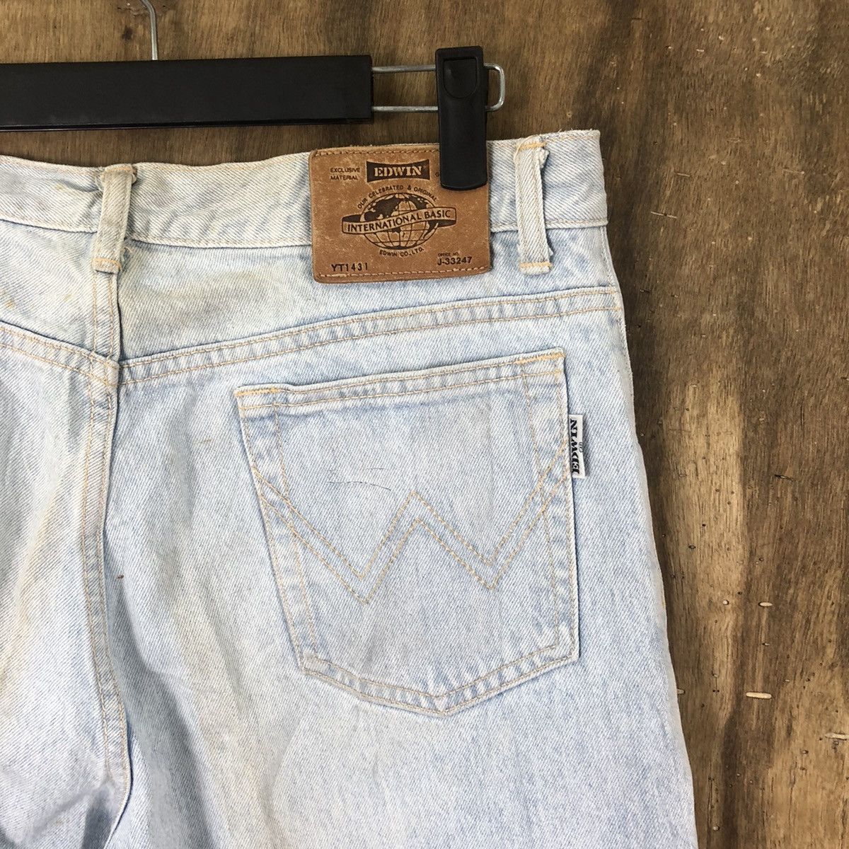 Edwin VINTAGE EDWIN RUSTY MUD WASHED JEANS DENIM PANTS # 003 Size US 32 / EU 48 - 11 Thumbnail