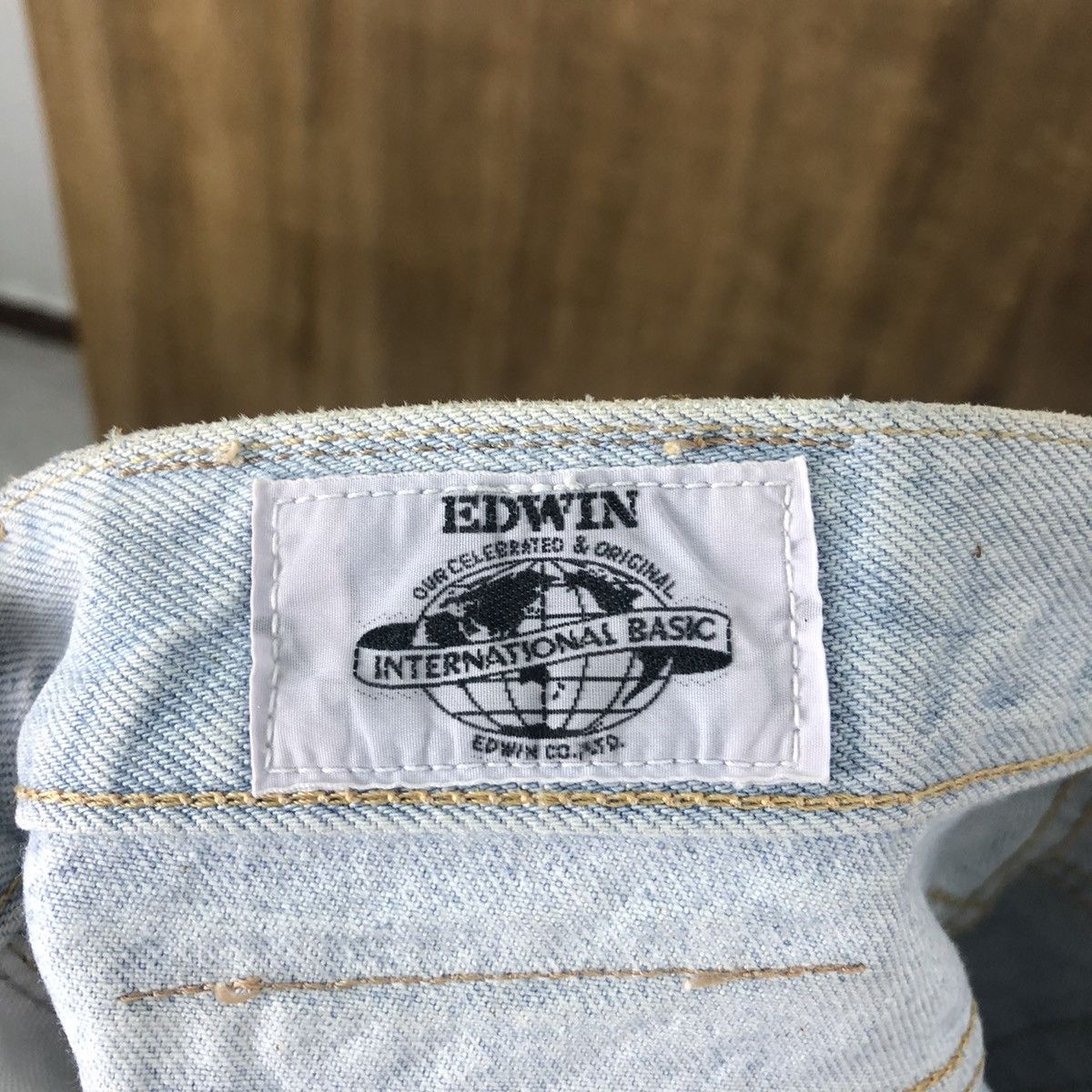 Edwin VINTAGE EDWIN RUSTY MUD WASHED JEANS DENIM PANTS # 003 Size US 32 / EU 48 - 14 Thumbnail