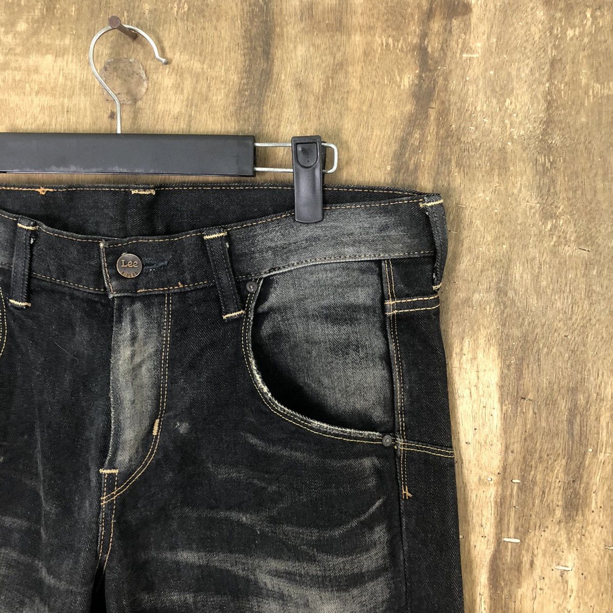Lee LEE BLACK JEANS DENIM PANTS #011 Size US 30 / EU 46 - 5 Thumbnail