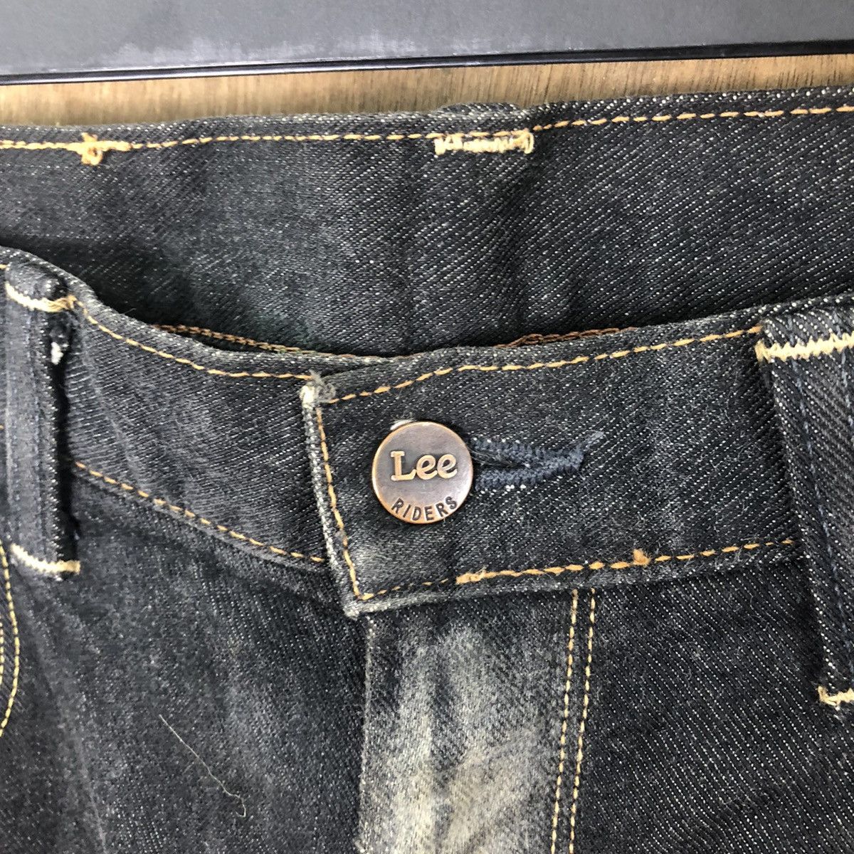 Lee LEE BLACK JEANS DENIM PANTS #011 Size US 30 / EU 46 - 6 Thumbnail