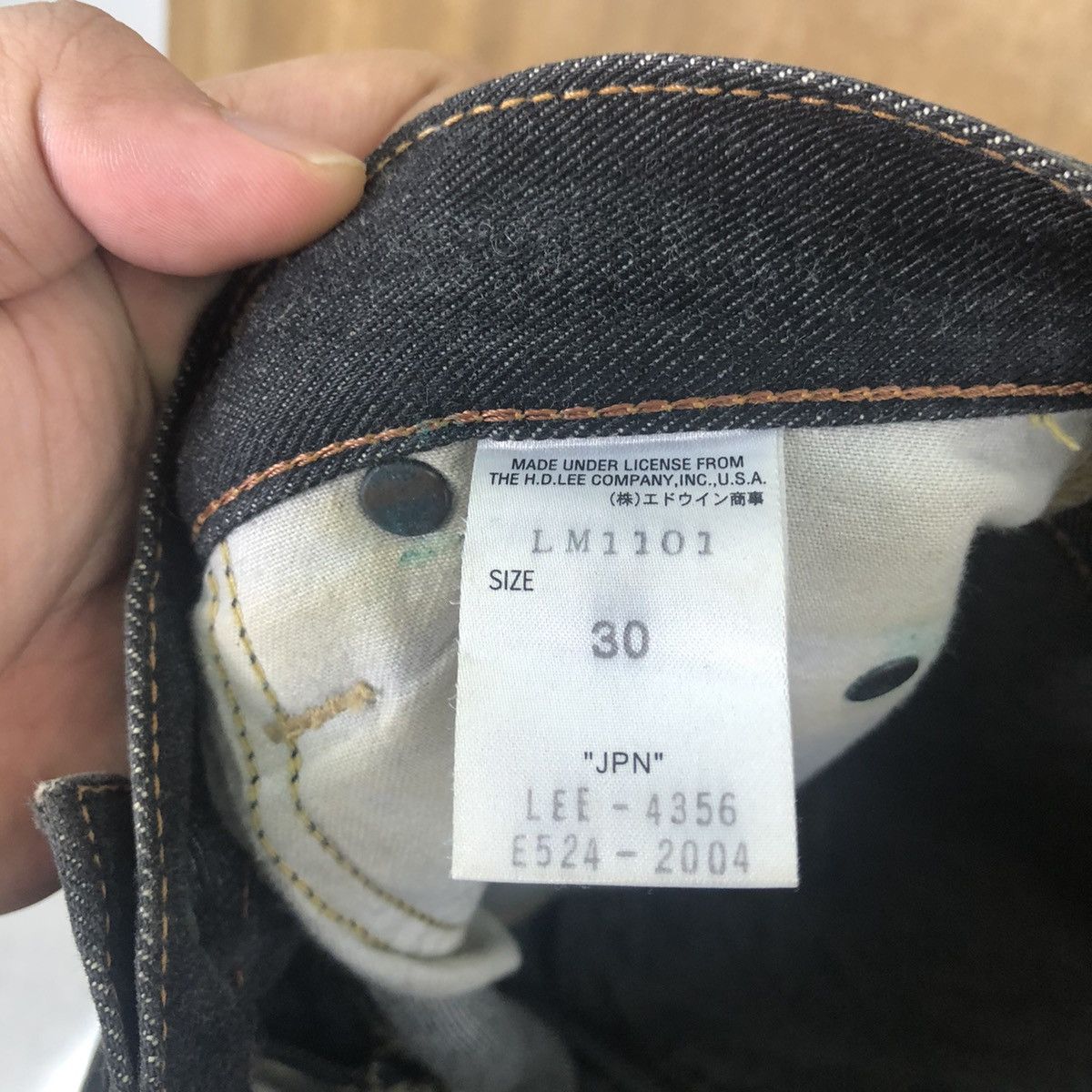 Lee LEE BLACK JEANS DENIM PANTS #011 Size US 30 / EU 46 - 13 Thumbnail