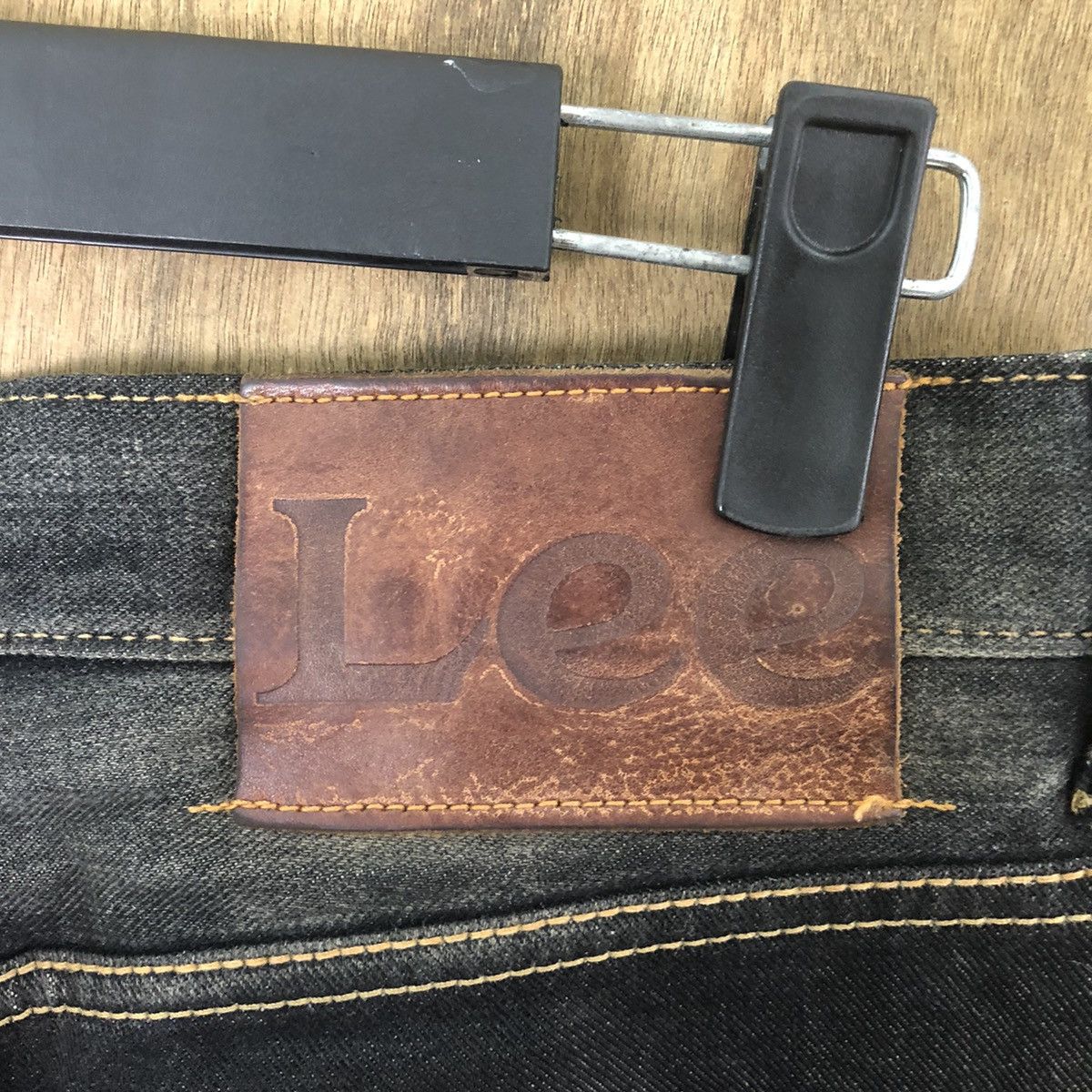 Lee LEE BLACK JEANS DENIM PANTS #011 Size US 30 / EU 46 - 12 Thumbnail